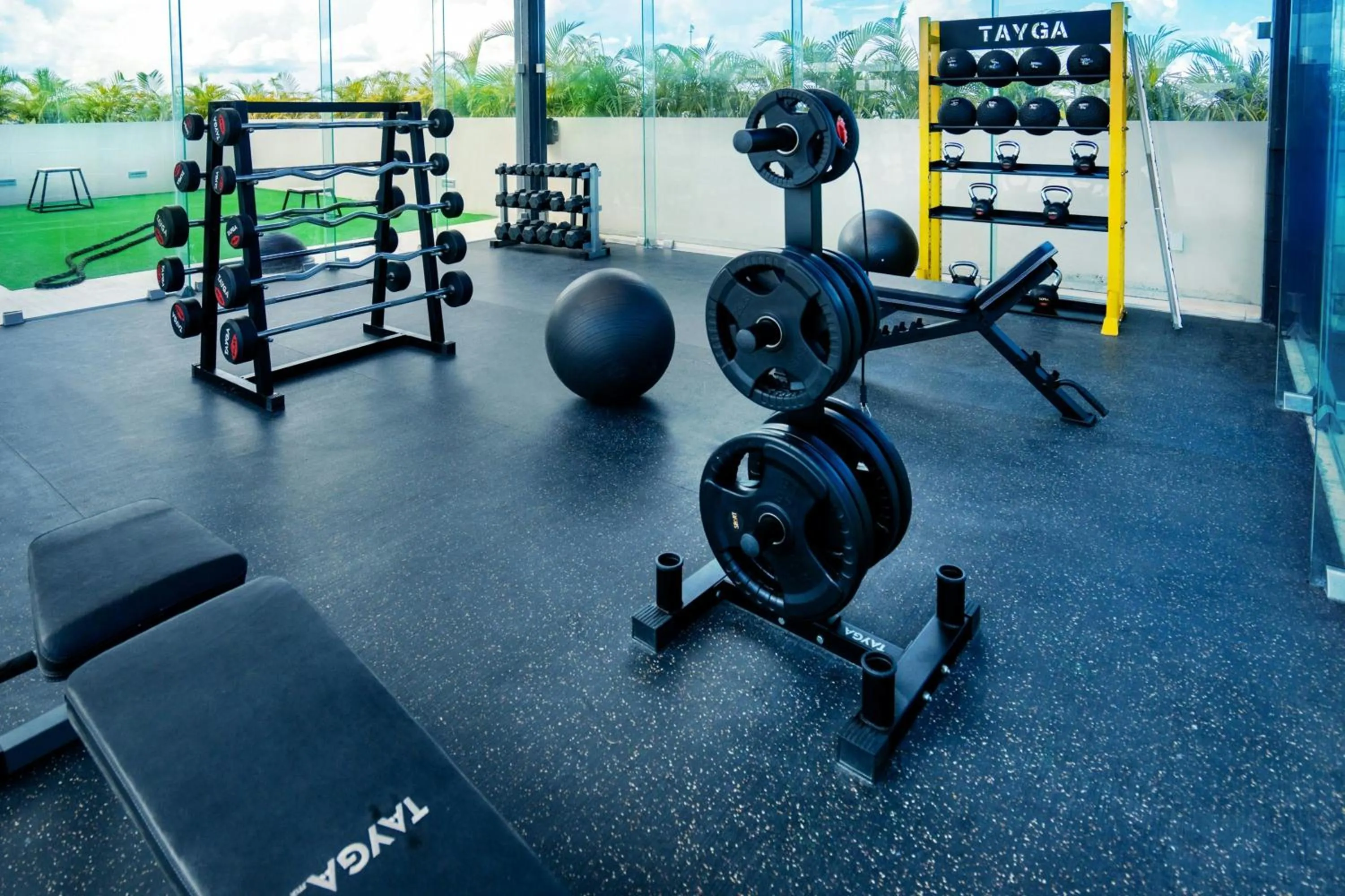 Fitness centre/facilities in Bloom Tulum, Apartments by Marriott Bonvoy