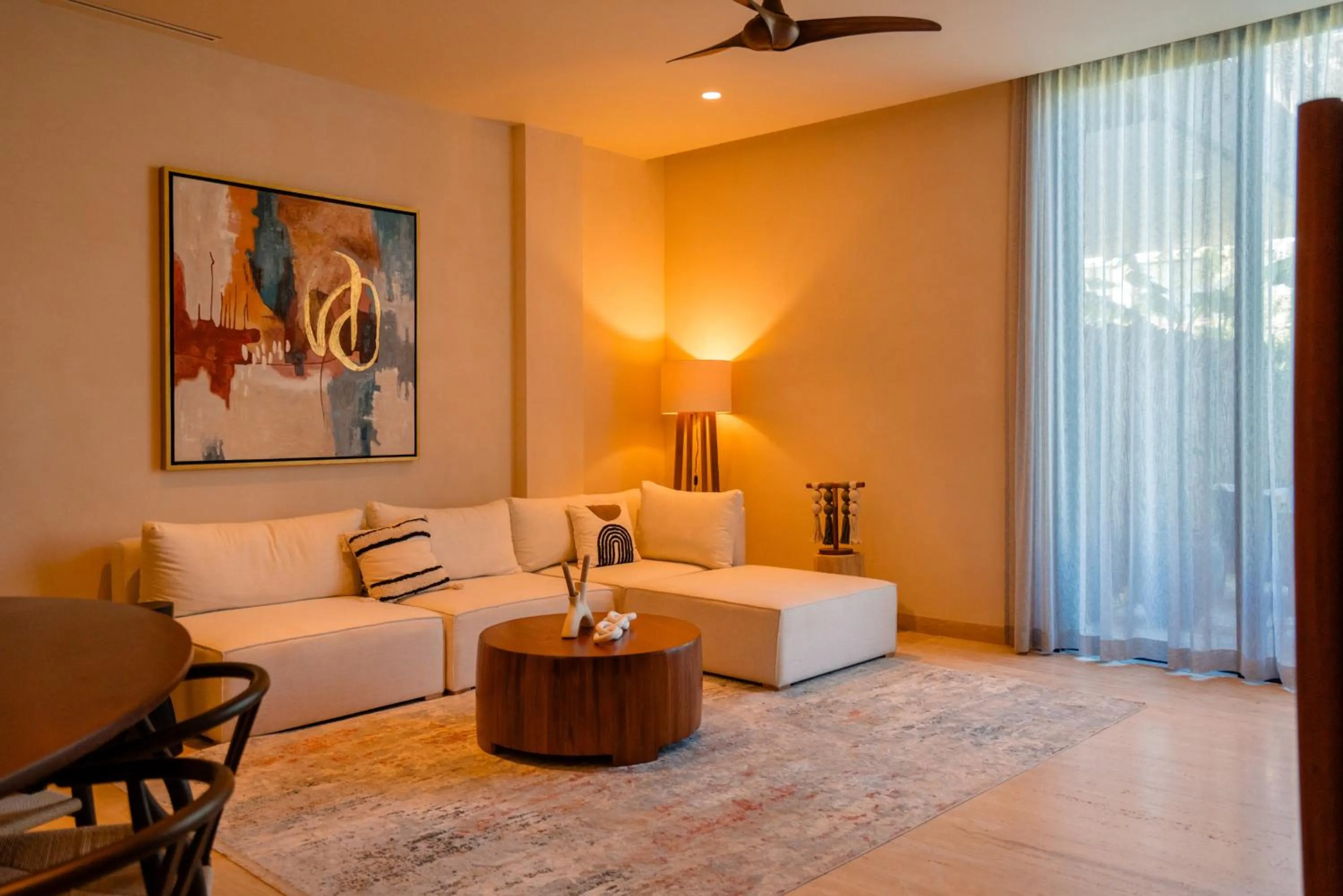 Living room in Bloom Tulum, Apartments by Marriott Bonvoy