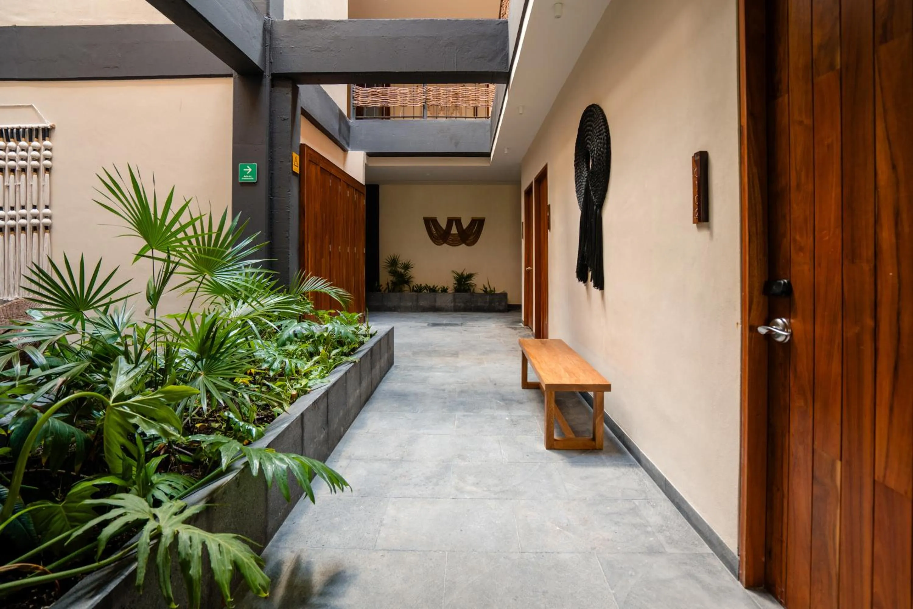 Inner courtyard view in Bloom Tulum, Apartments by Marriott Bonvoy