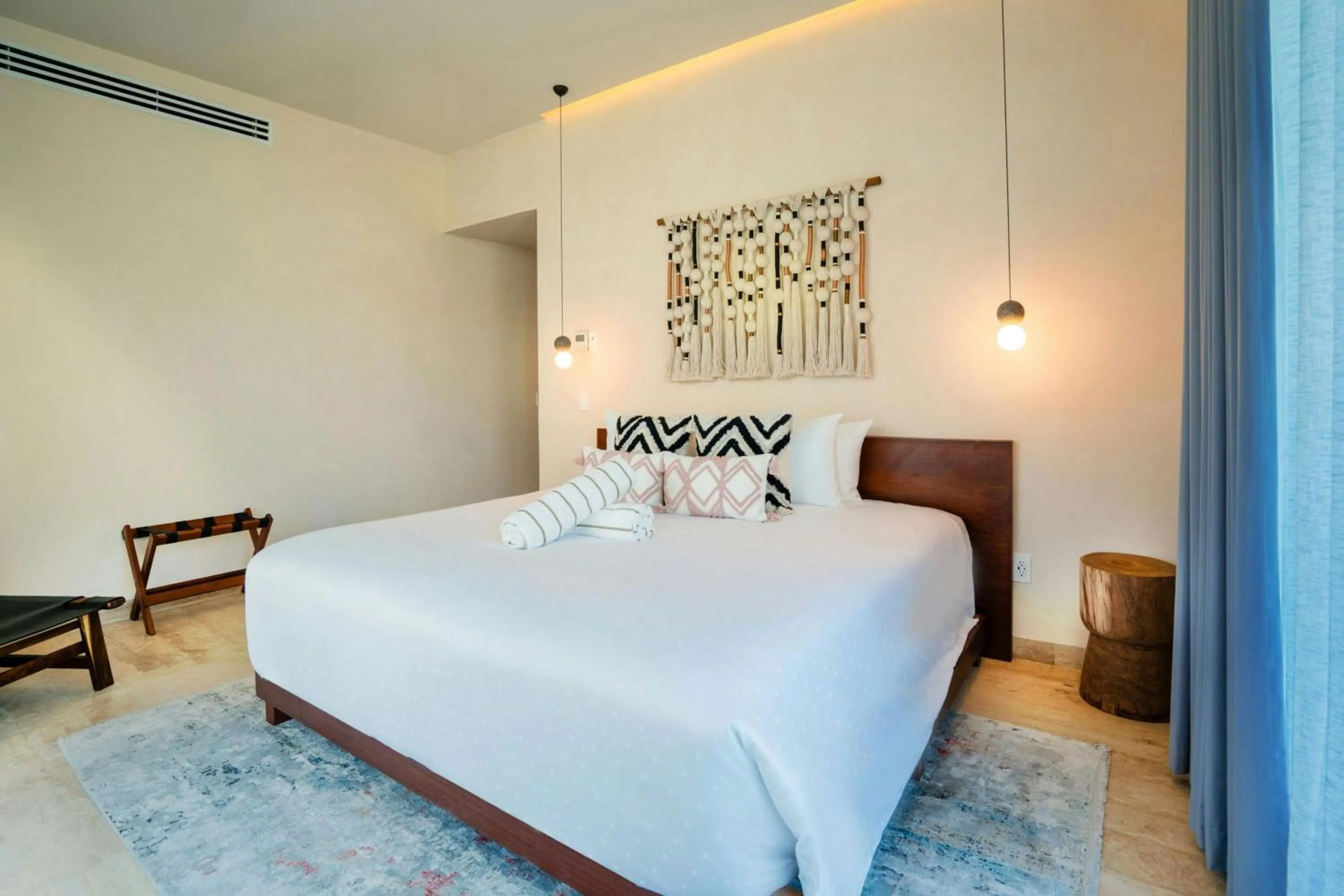 Bedroom, Bed in Bloom Tulum, Apartments by Marriott Bonvoy