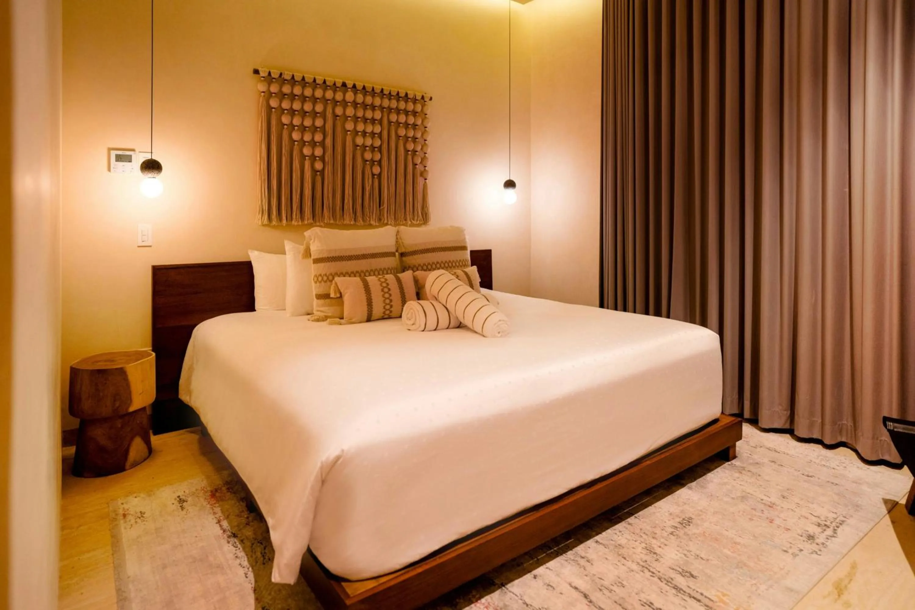 Bedroom, Bed in Bloom Tulum, Apartments by Marriott Bonvoy