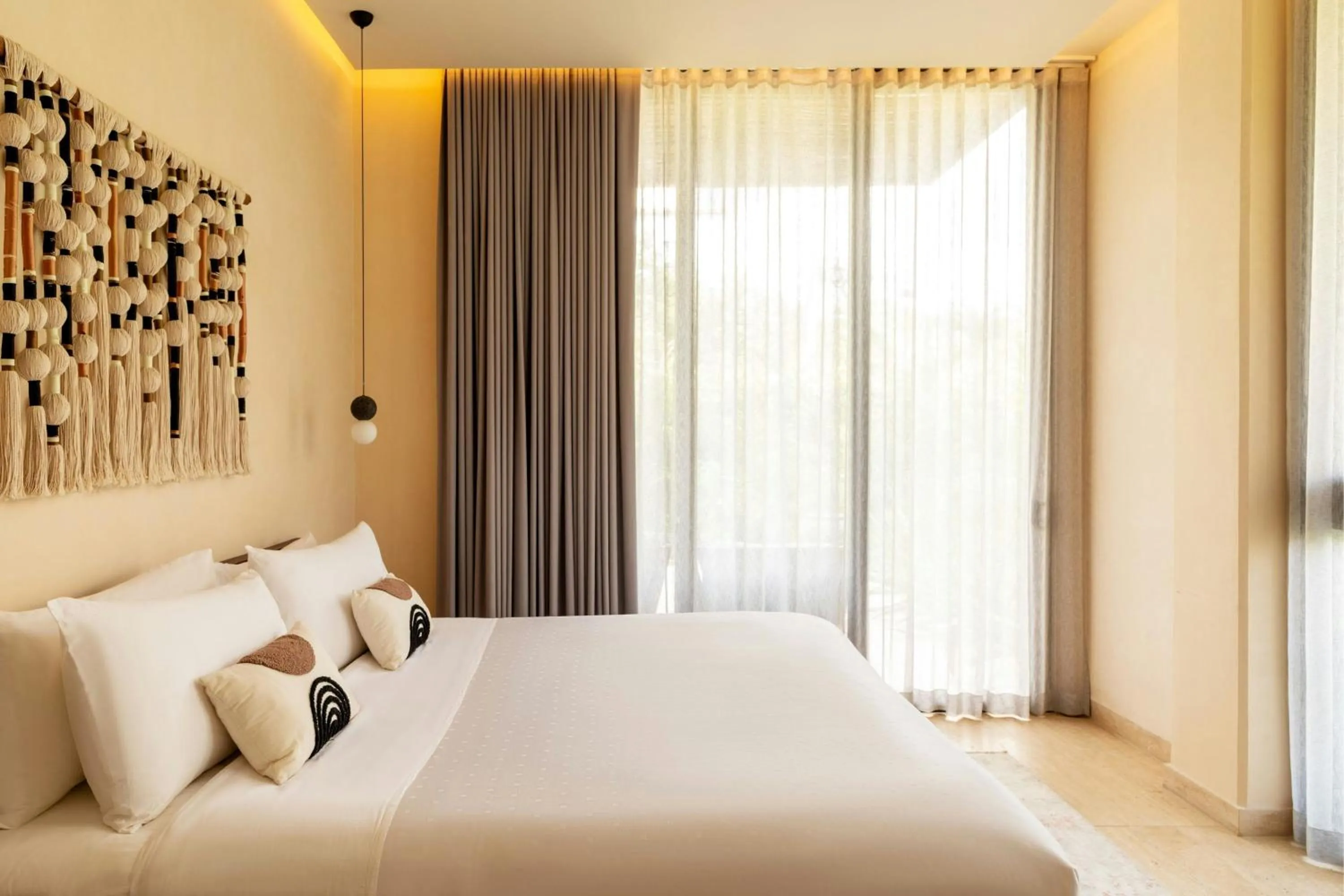 Bedroom, Bed in Bloom Tulum, Apartments by Marriott Bonvoy