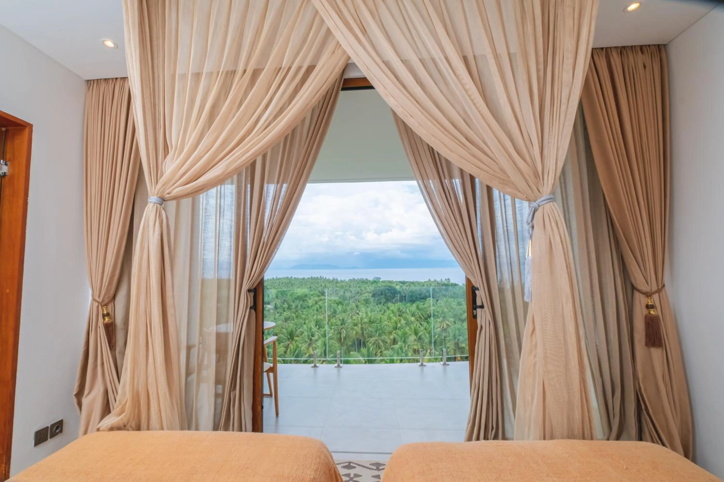 Bed in Villa Kaliente