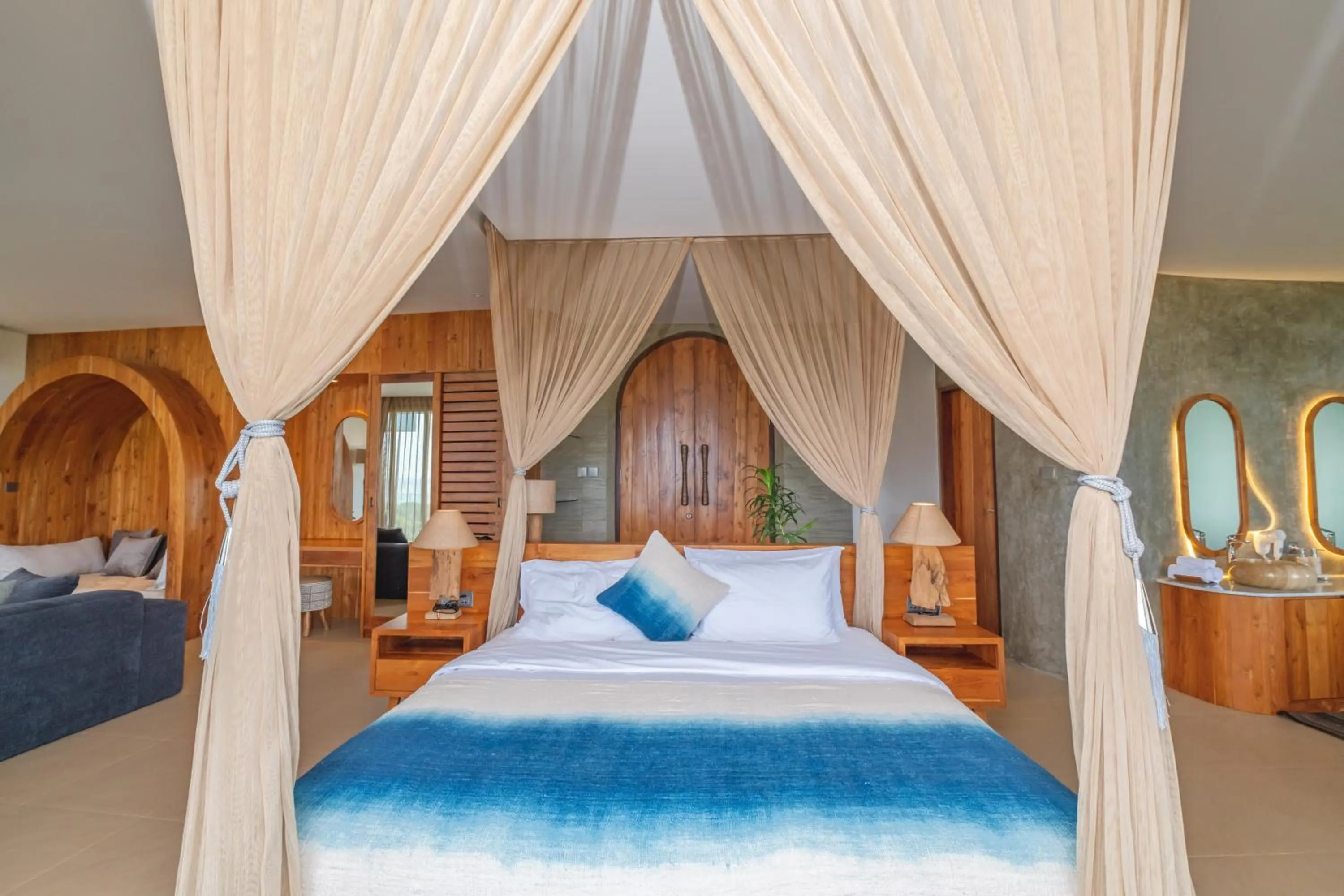 Bed in Villa Kaliente