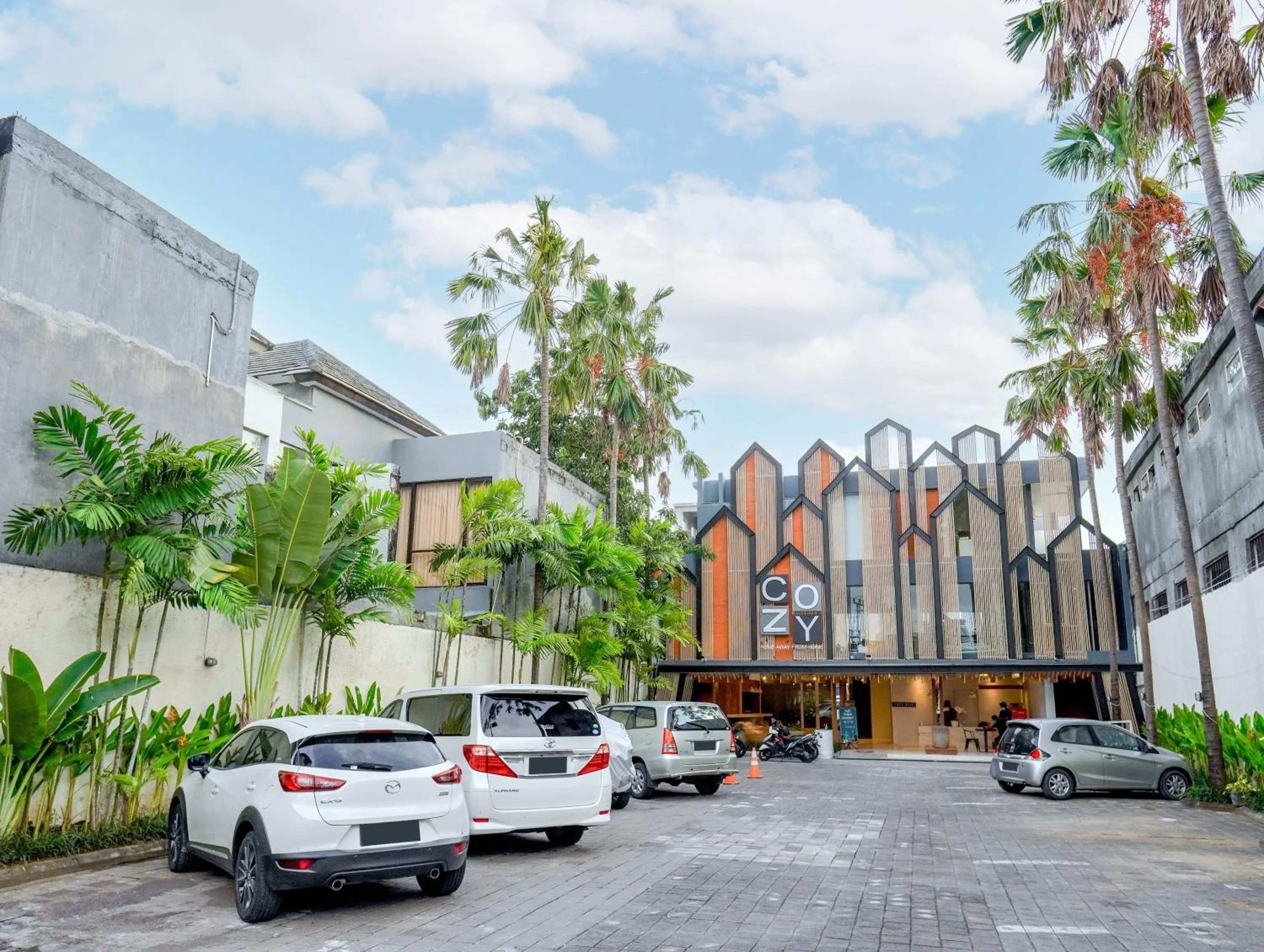Parking in Cozy Stay Bali by ARM Hospitality