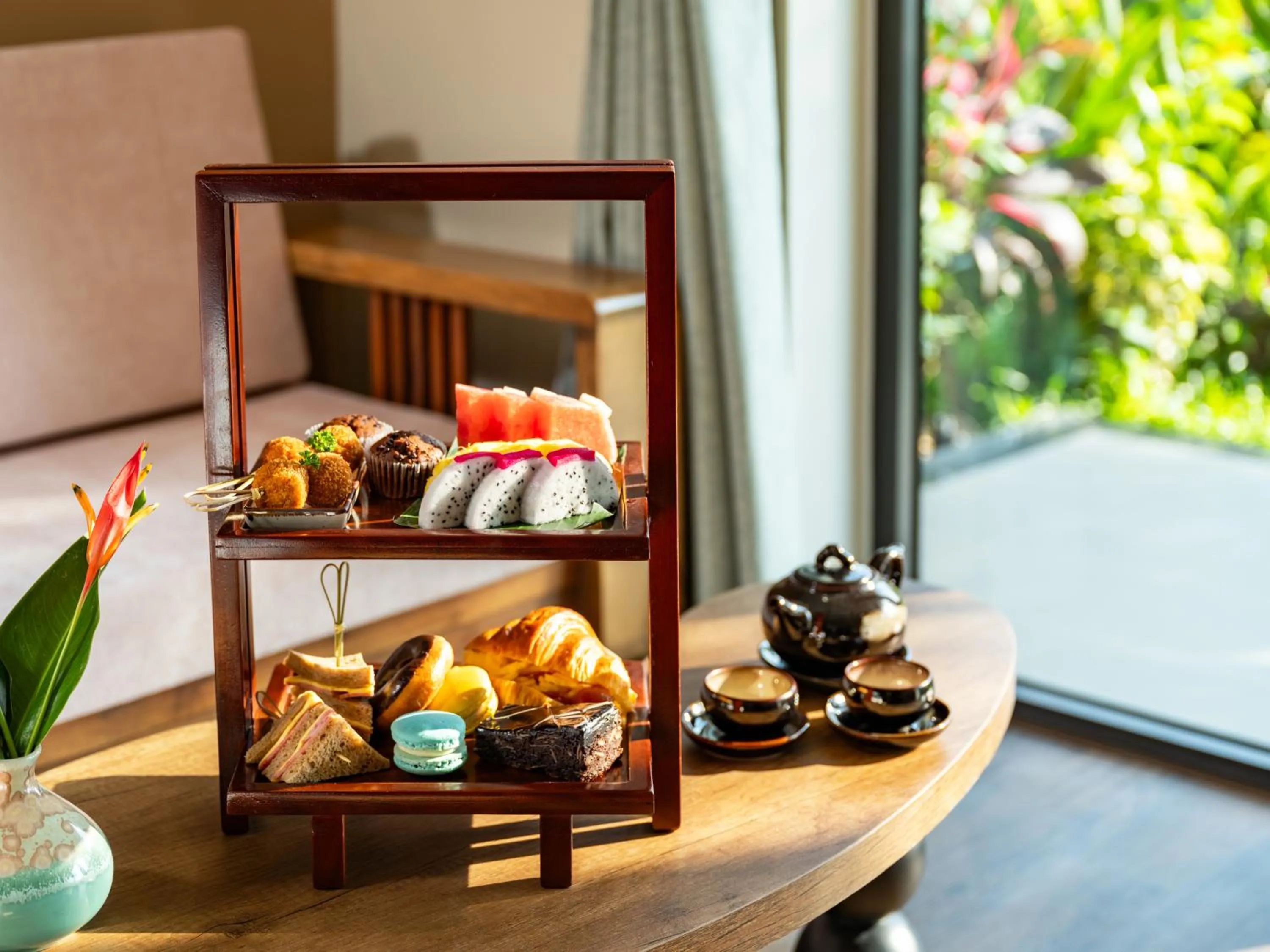 Food and drinks in Sen Village Hoi An