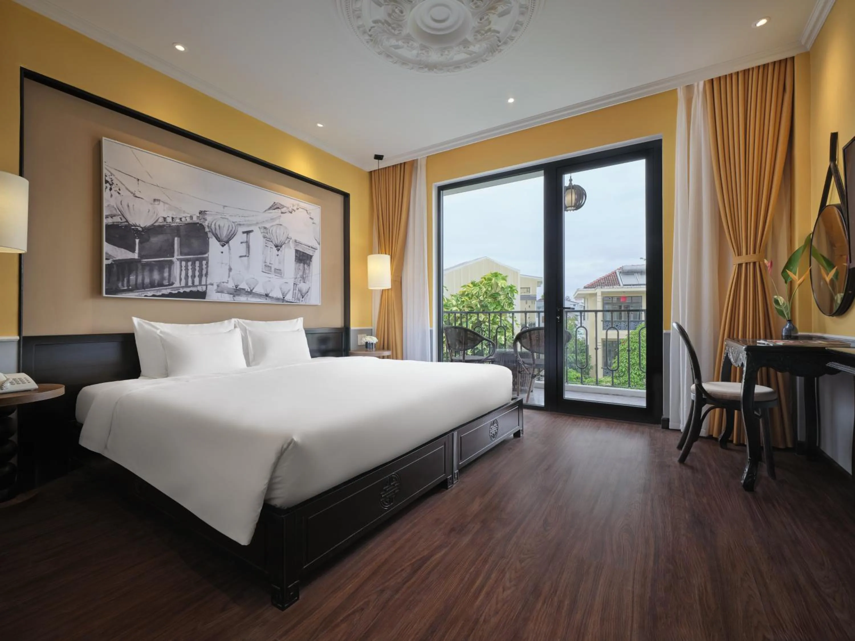 View (from property/room), Bed in Sen Retreat Hoi An