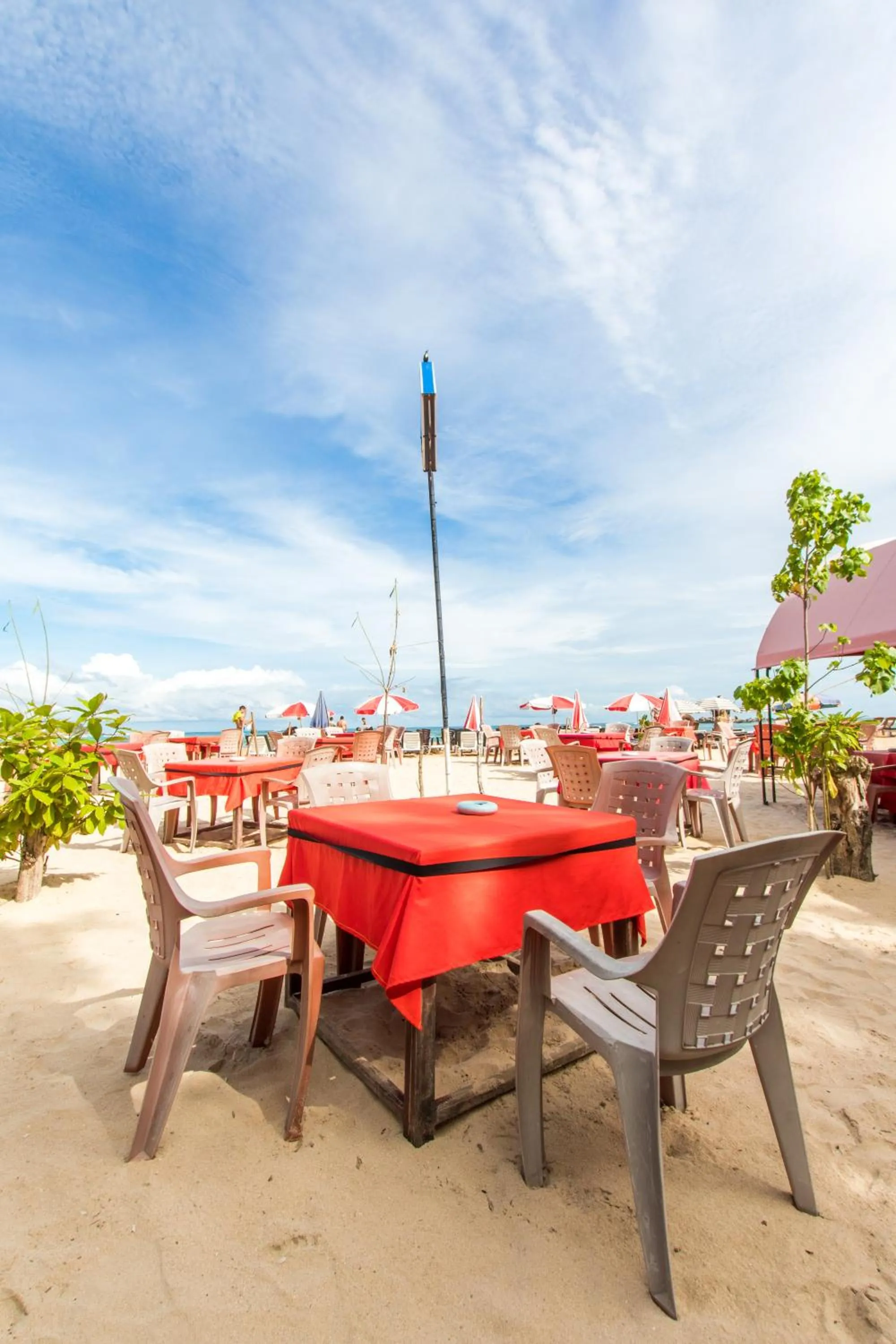 Beach in The Waves Unawatuna