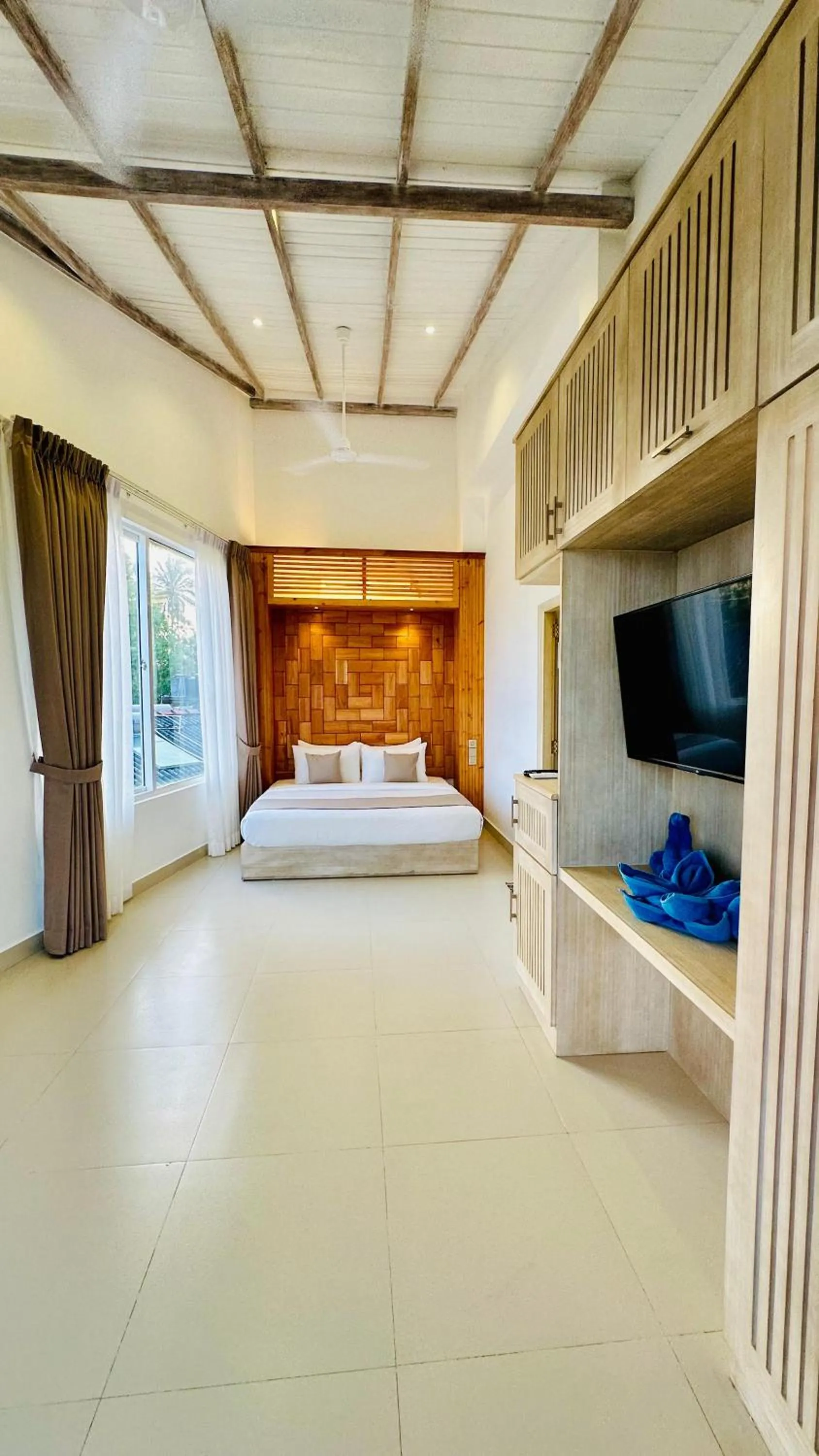 Bedroom, Bed in The Waves Unawatuna