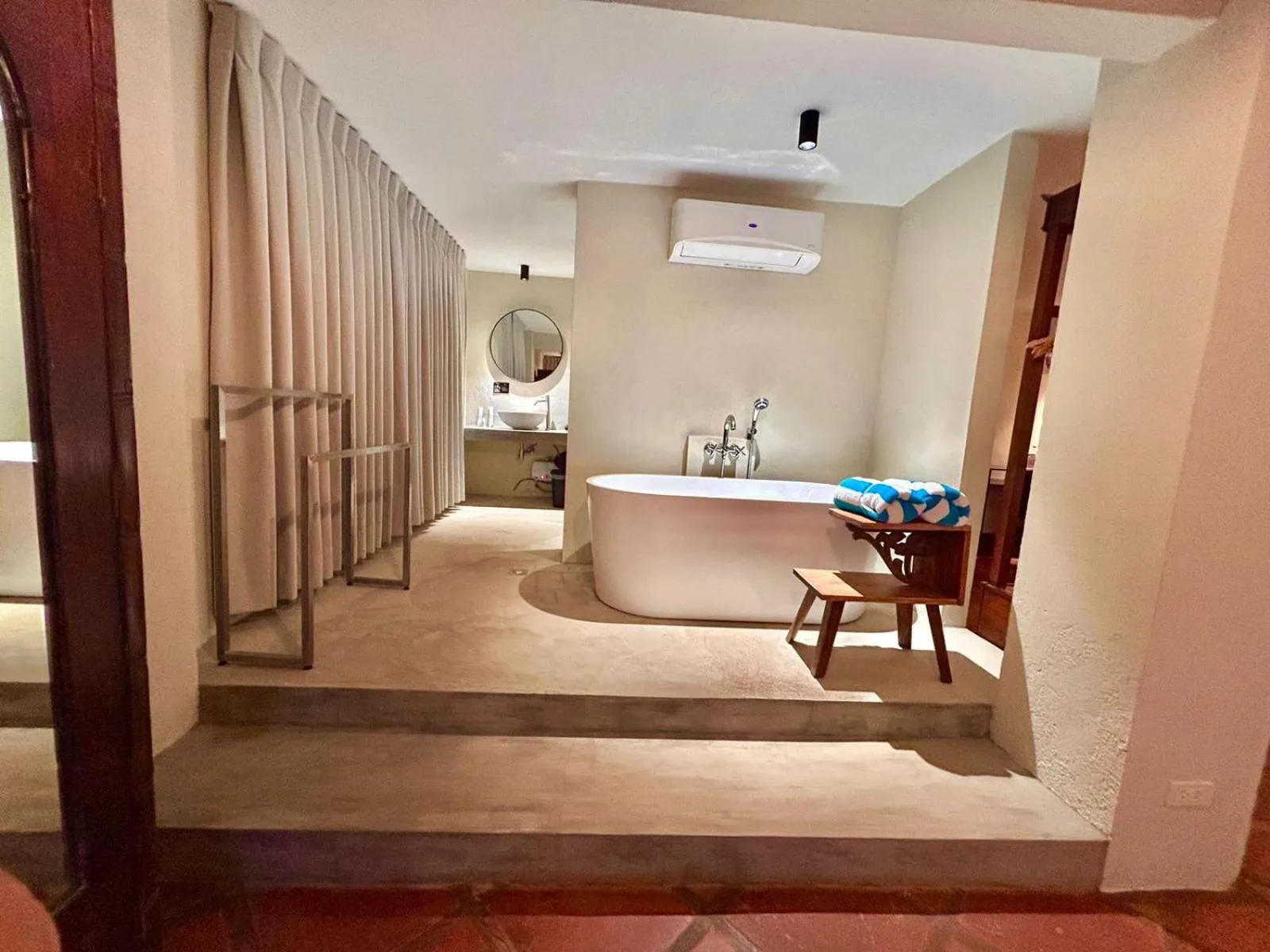 Bathroom, Bed in The Henry Resort Boracay