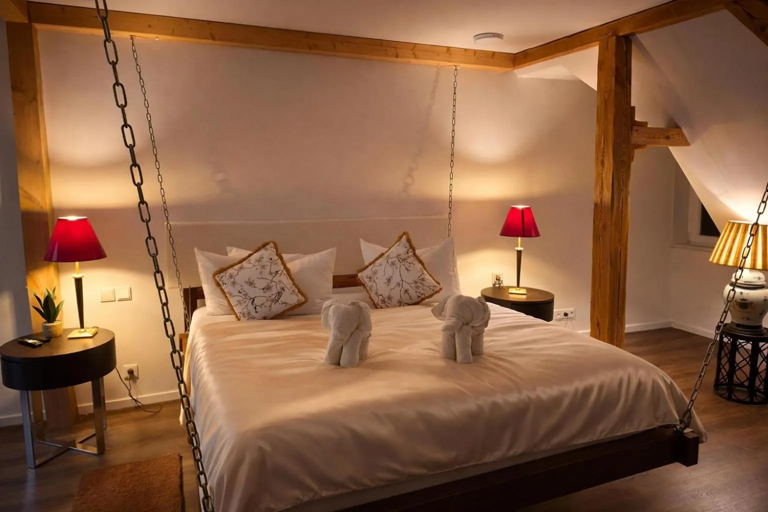 Photo of the whole room, Bed in Schloss Krugsdorf Golf & Hotel