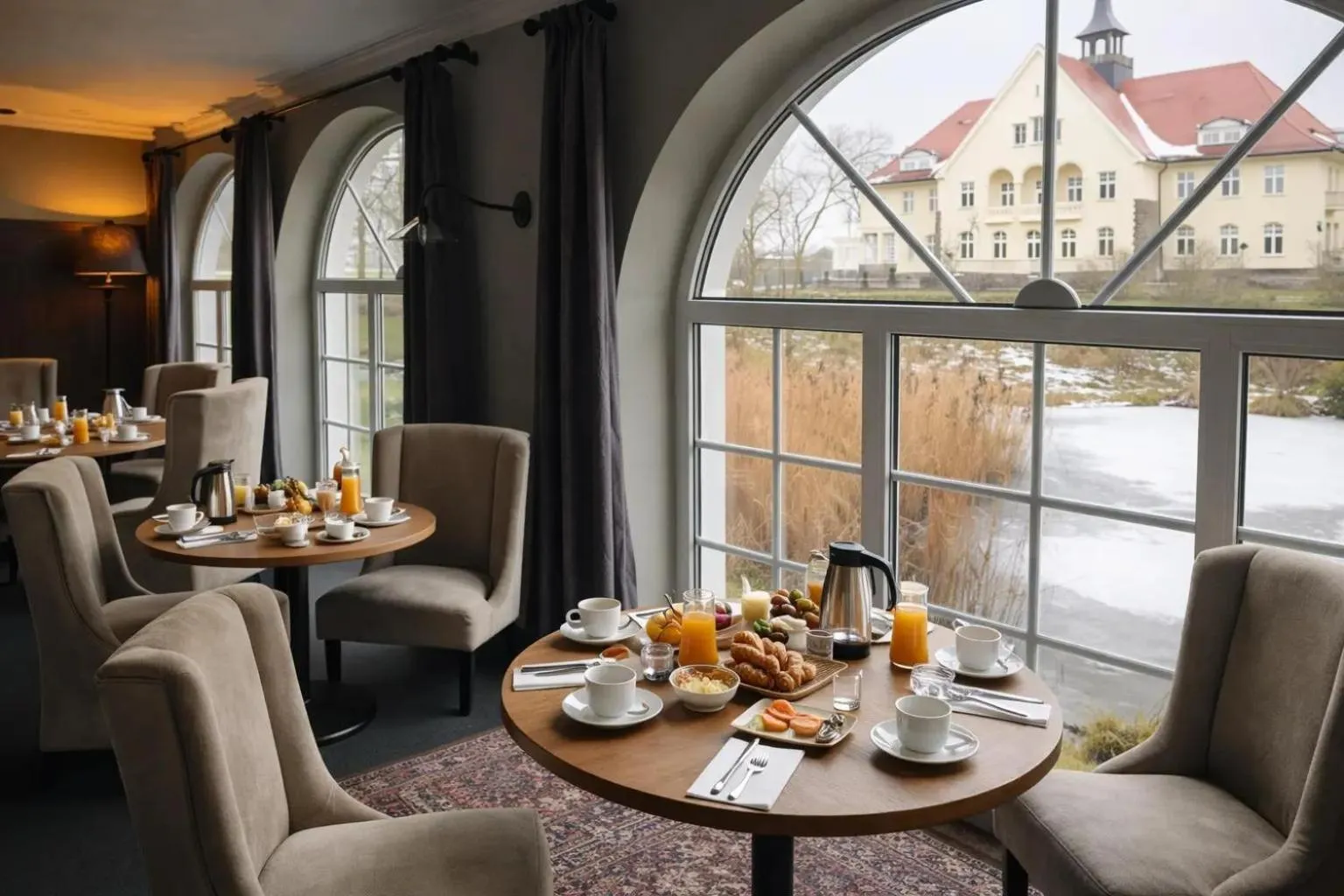 Restaurant/places to eat in Schloss Krugsdorf Golf & Hotel