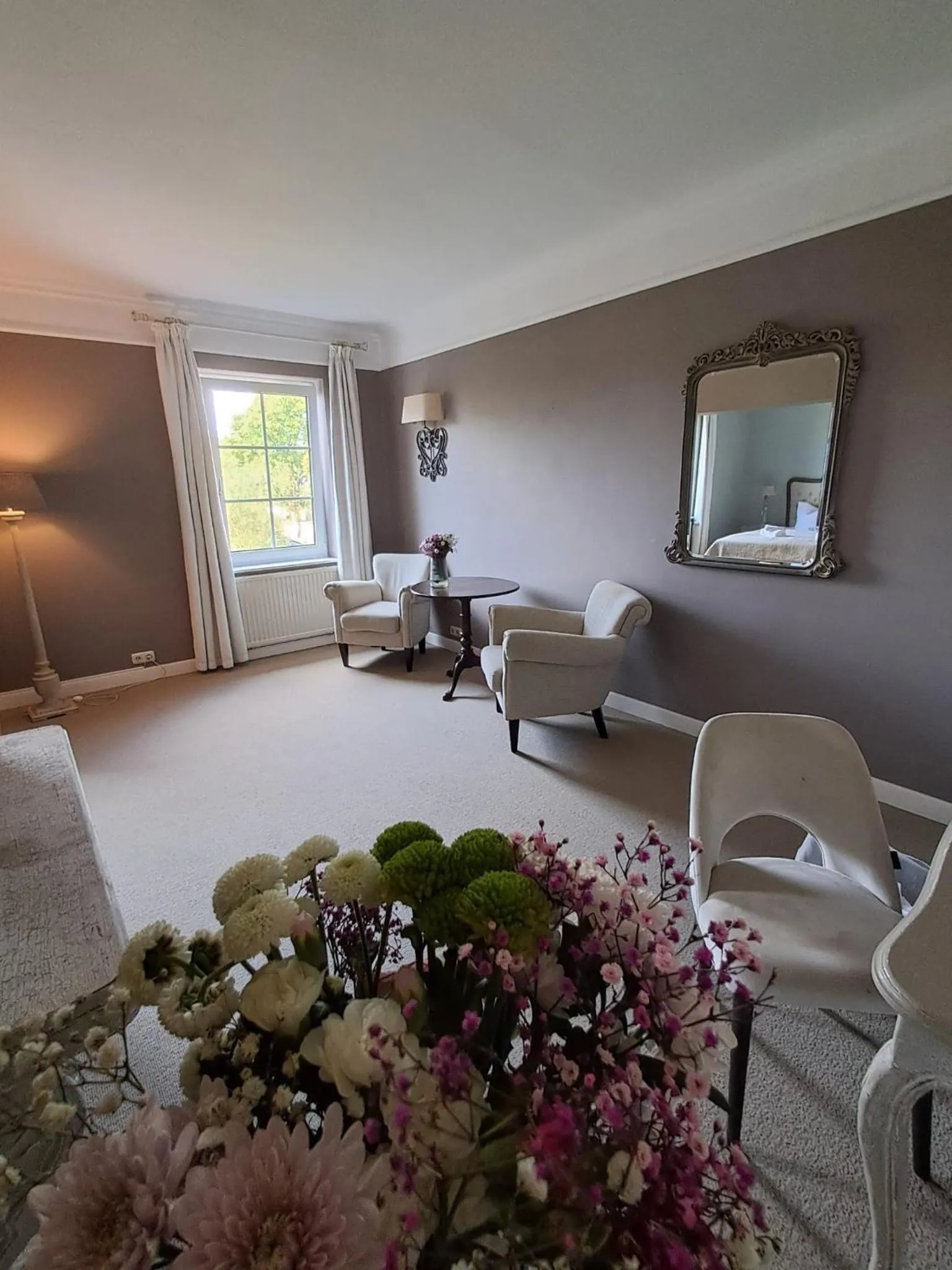 Living room in Schloss Krugsdorf Golf & Hotel