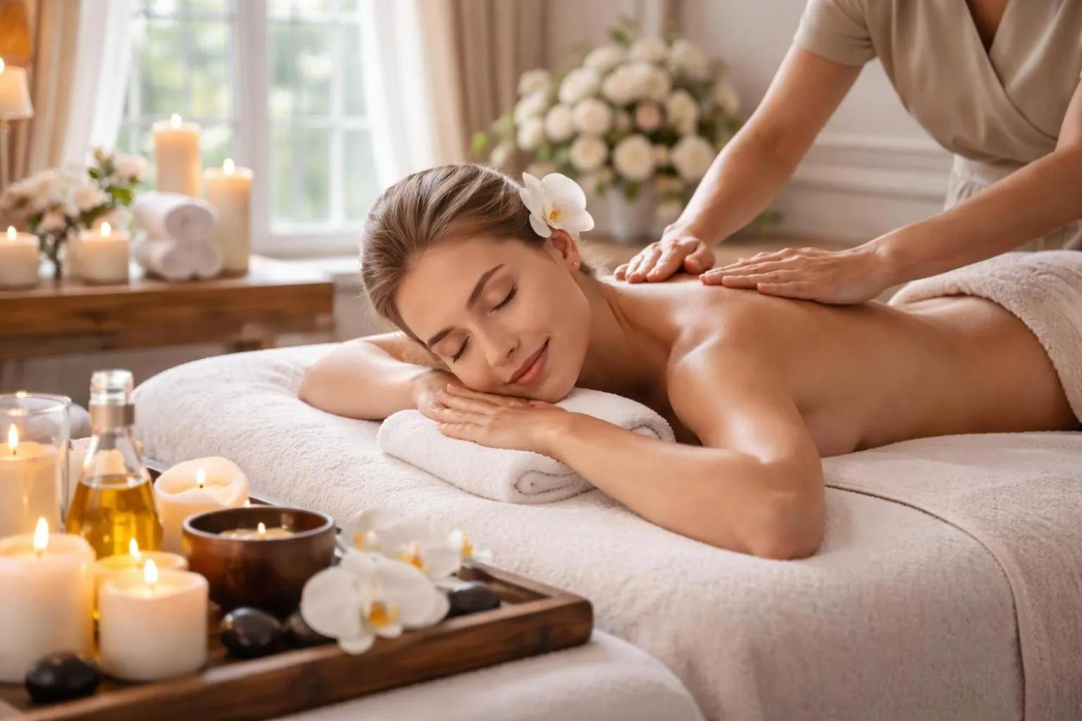 Spa and wellness centre/facilities in Schloss Krugsdorf Golf & Hotel