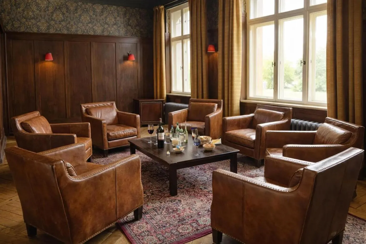 Lobby or reception in Schloss Krugsdorf Golf & Hotel