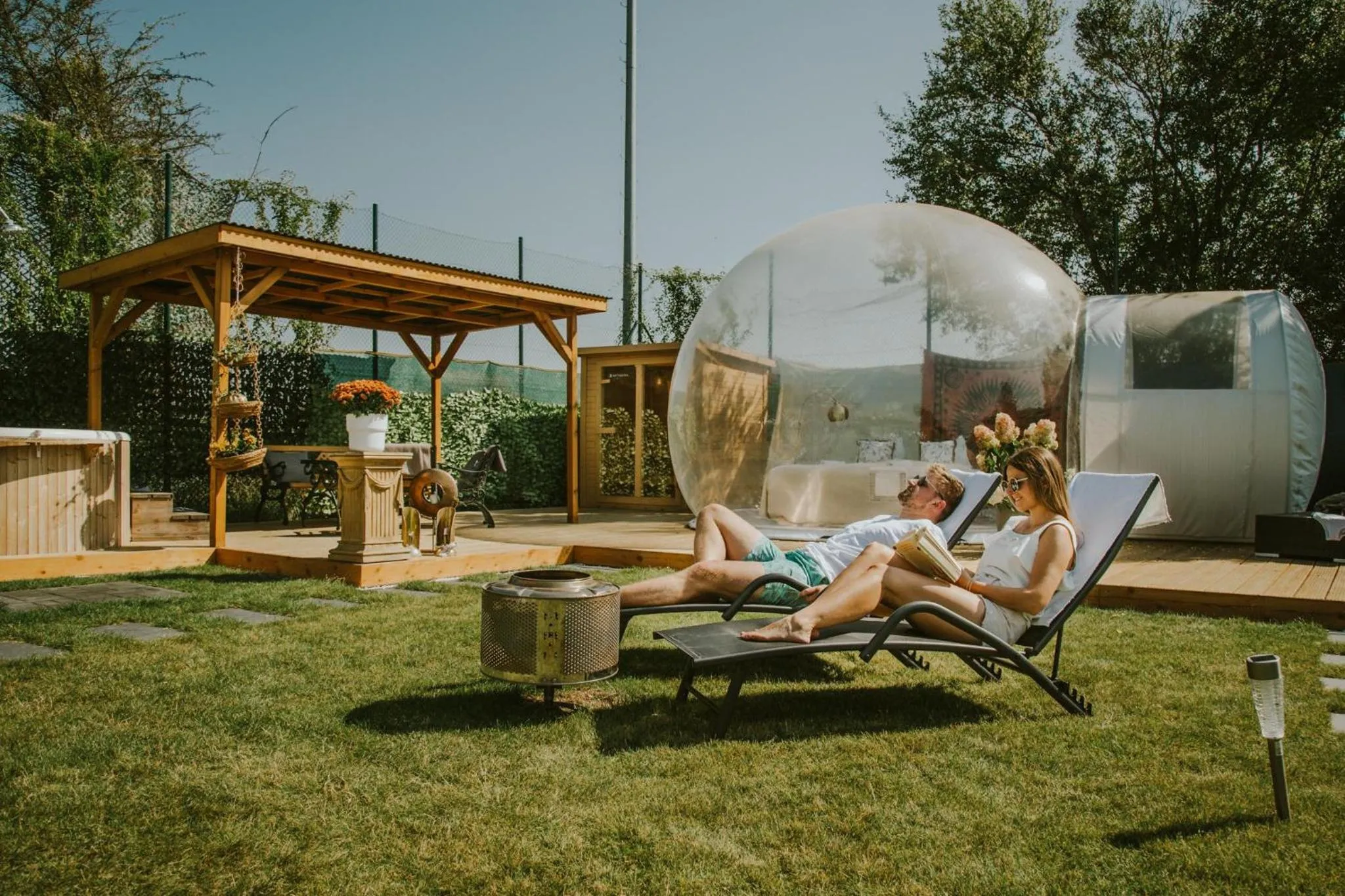 Garden in Schloss Krugsdorf Golf & Hotel