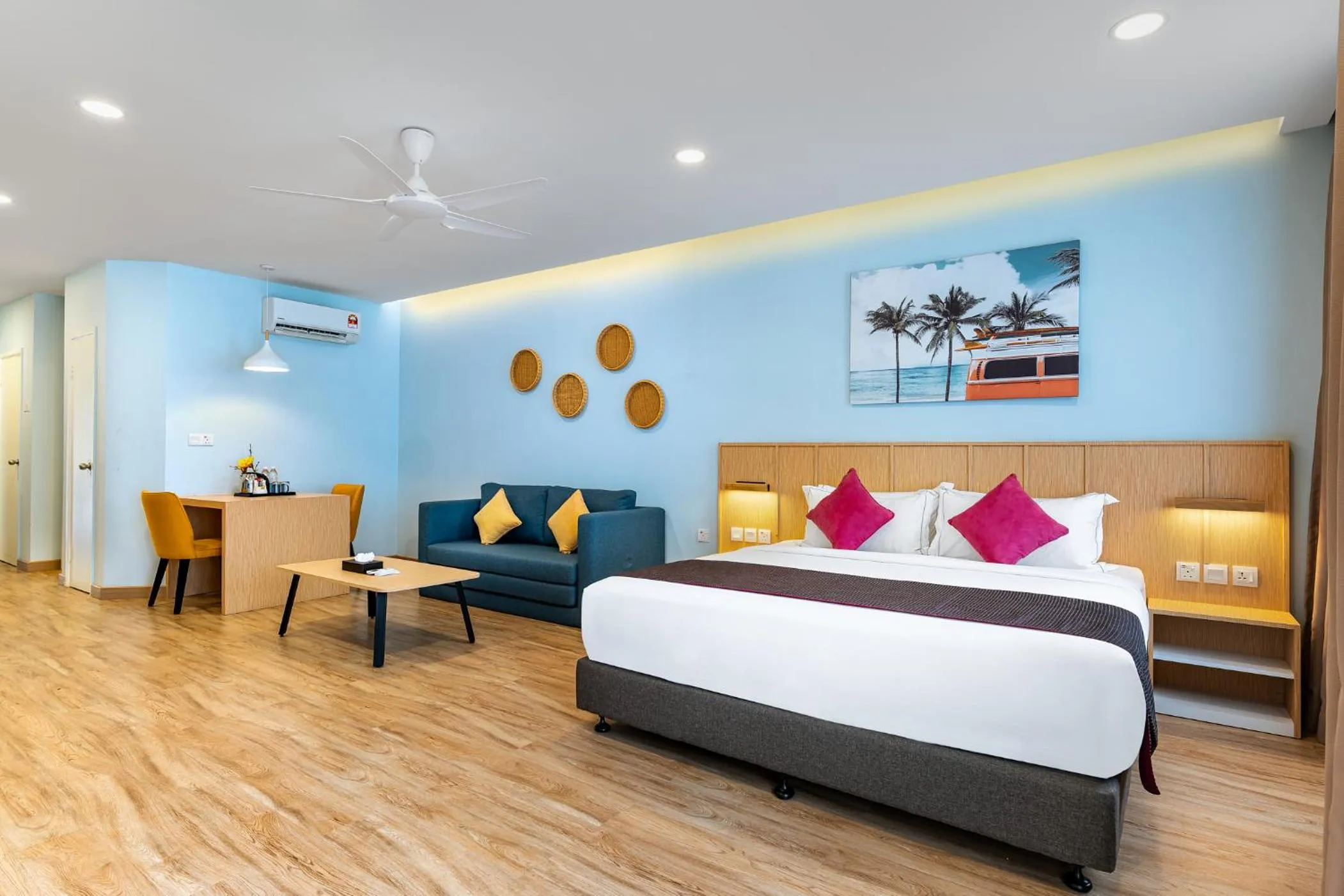 Bed in SGI Vacation Club Villa @ Damai Laut Holiday Resort