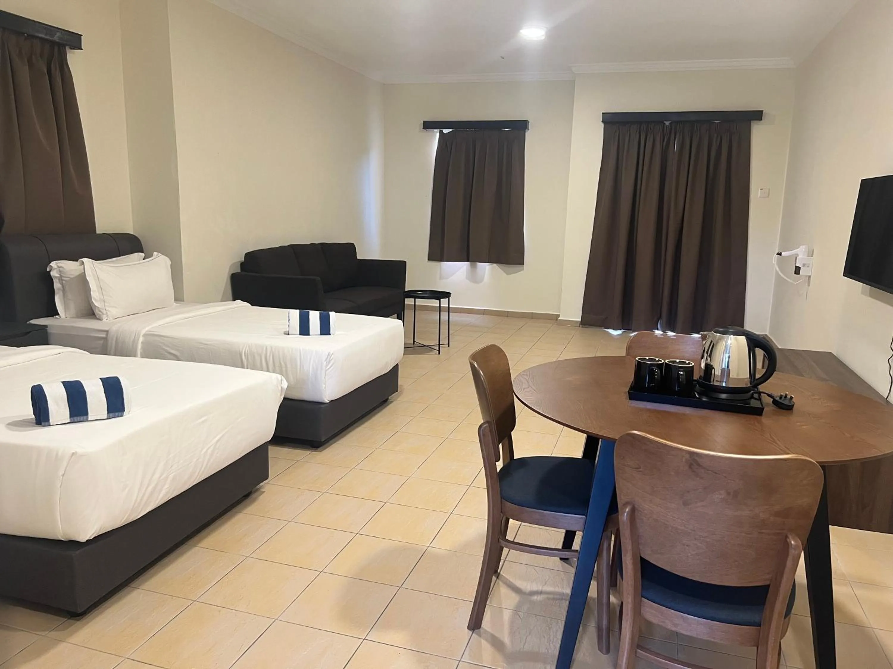 Bed in SGI Vacation Club Villa @ Damai Laut Holiday Resort