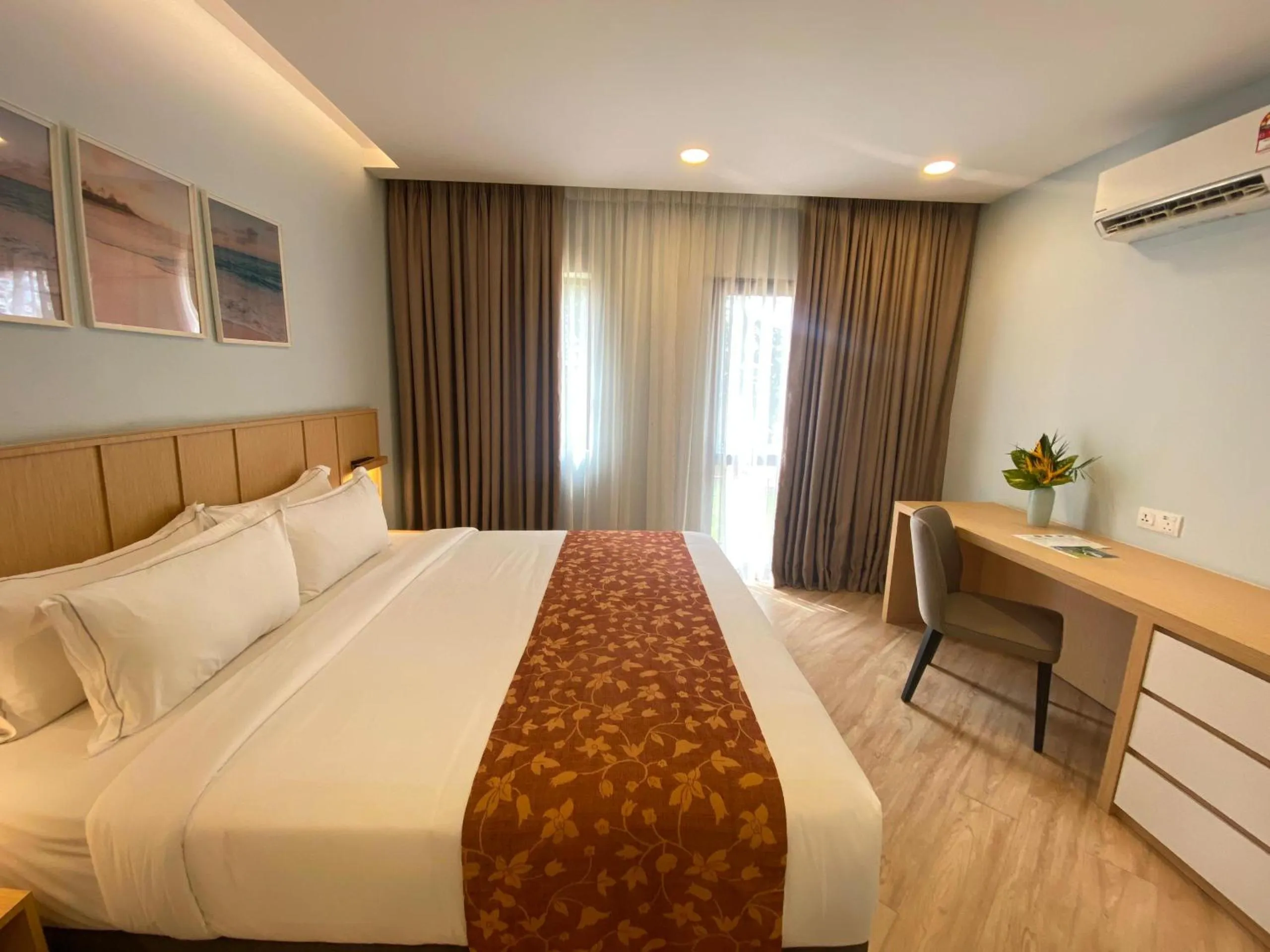 Bed in SGI Vacation Club Villa @ Damai Laut Holiday Resort