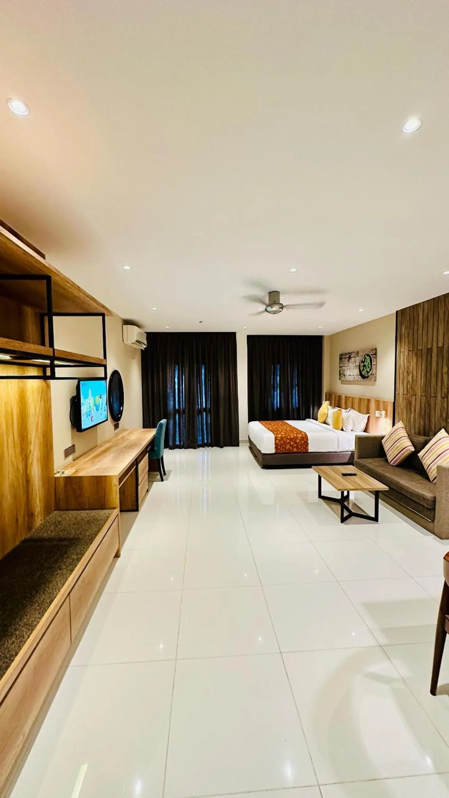 Bed in SGI Vacation Club Villa @ Damai Laut Holiday Resort