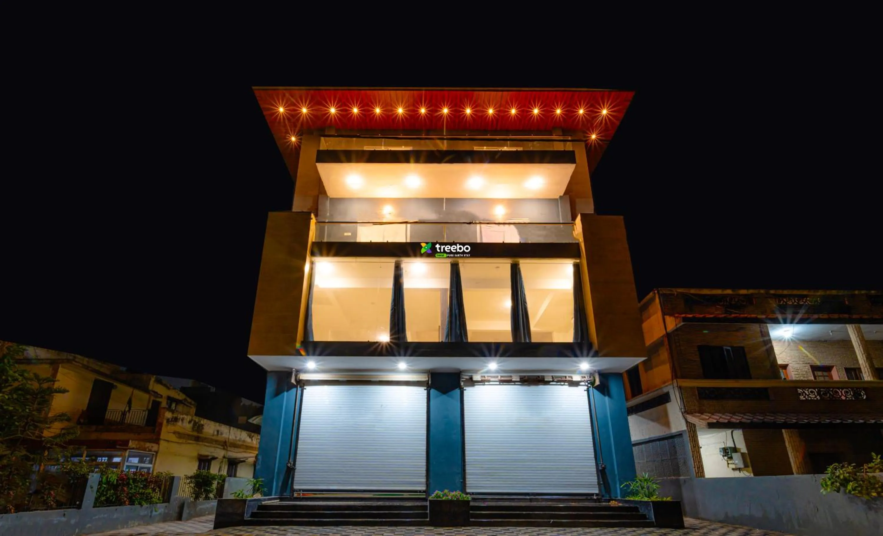 Facade/entrance in Treebo Pure Earth Stay, Vijay Nagar