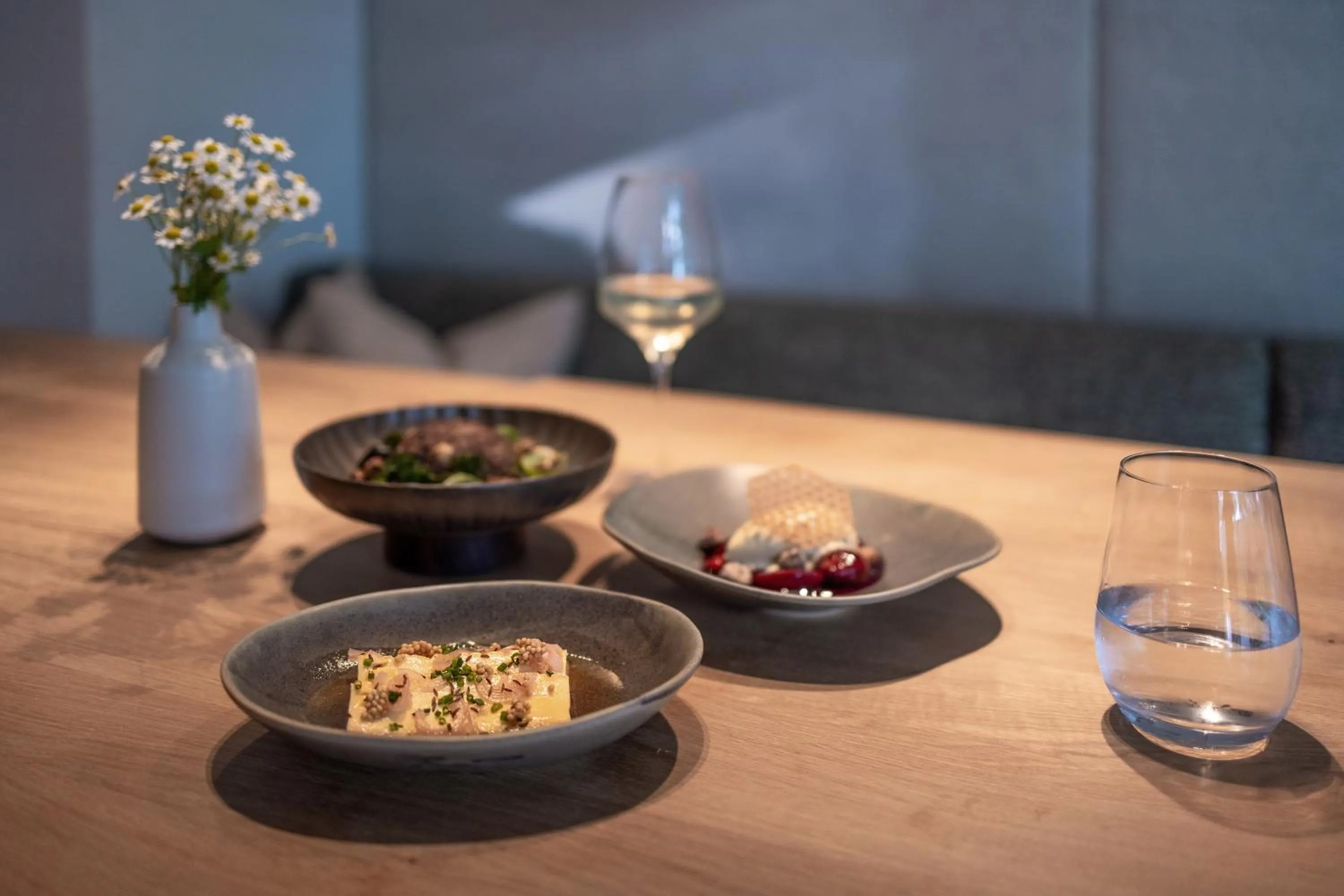 Food and drinks in Seegut Zeppelin - a member of Design Hotels