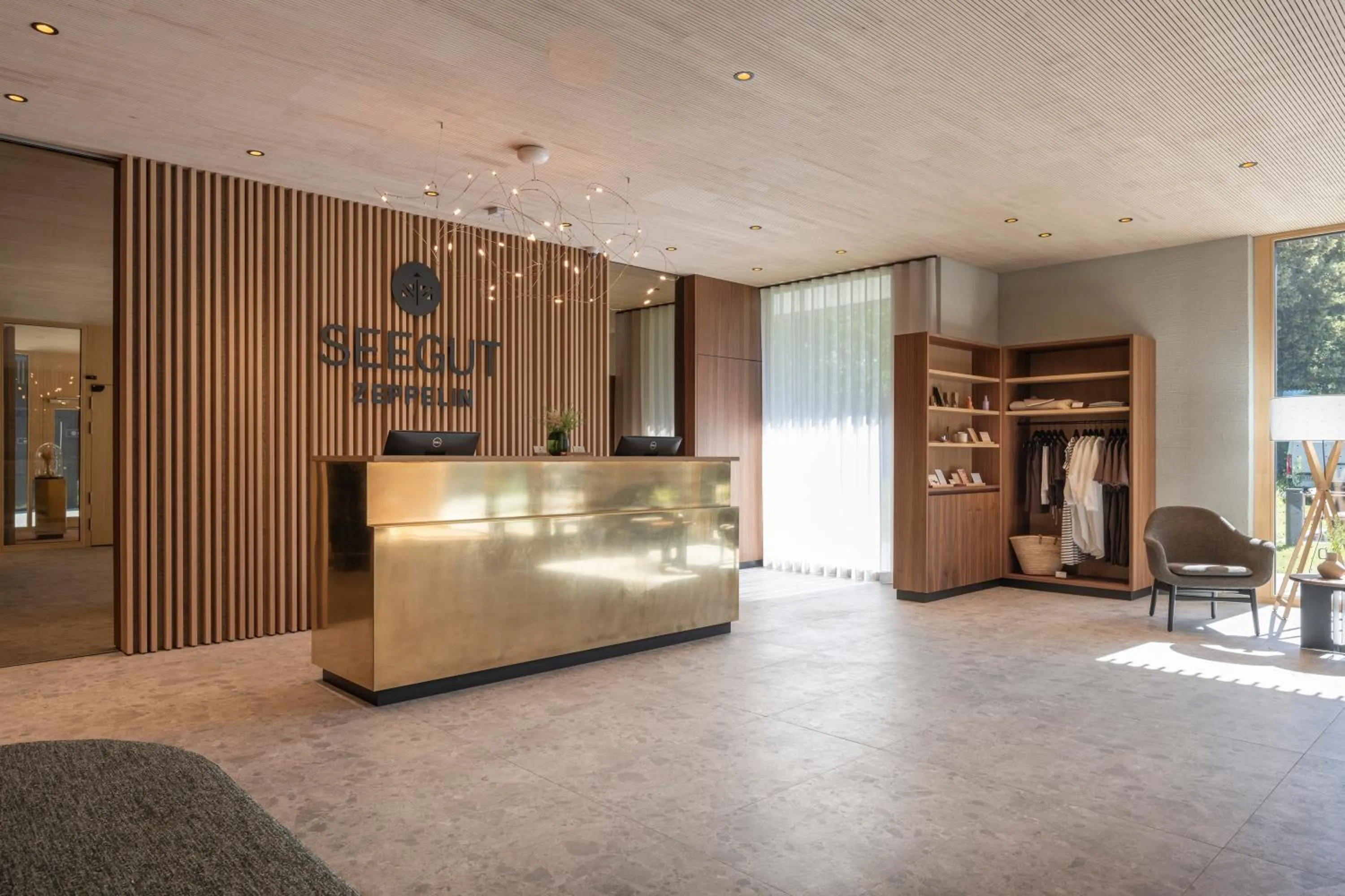 Property logo or sign in Seegut Zeppelin - a member of Design Hotels