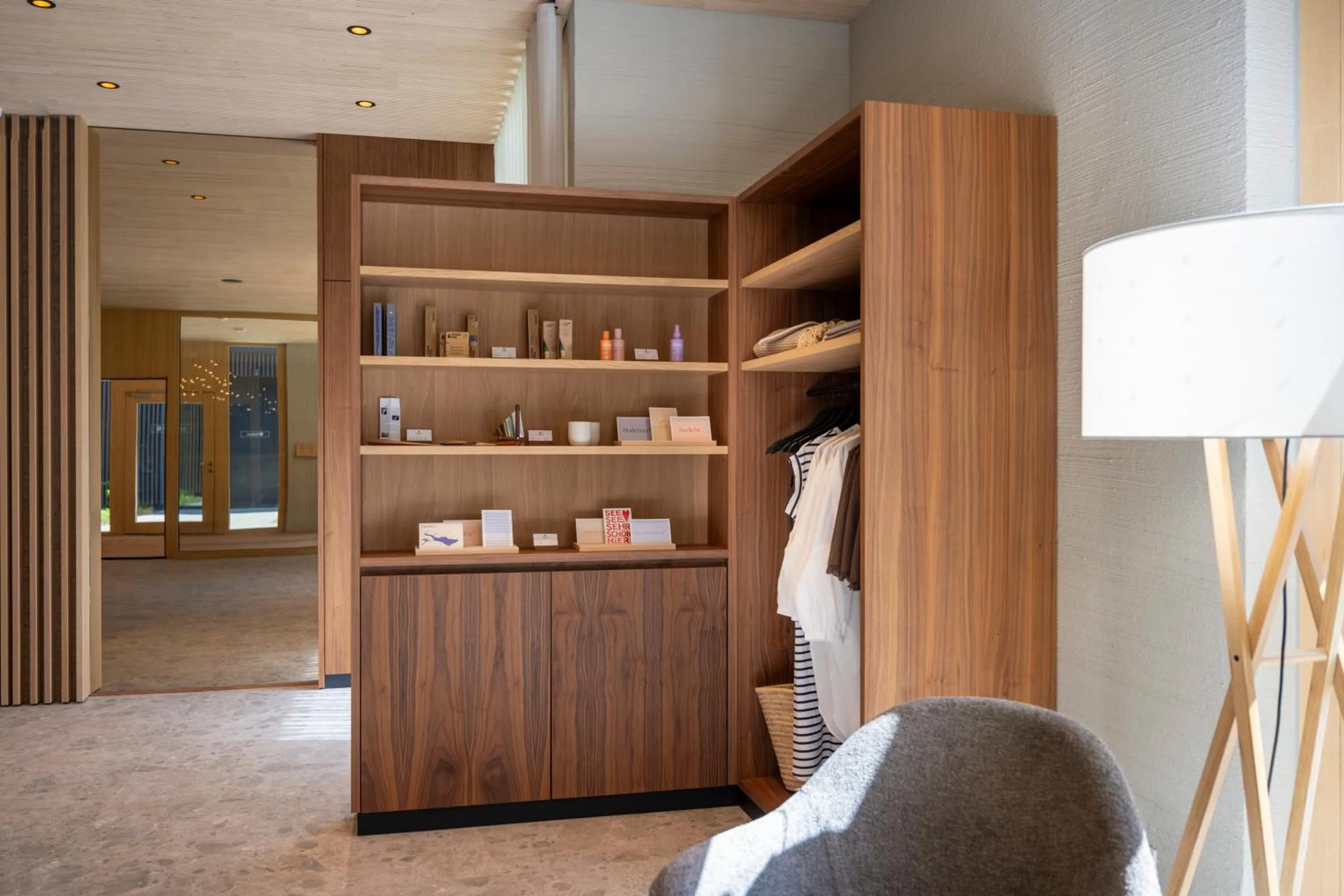 Library in Seegut Zeppelin - a member of Design Hotels