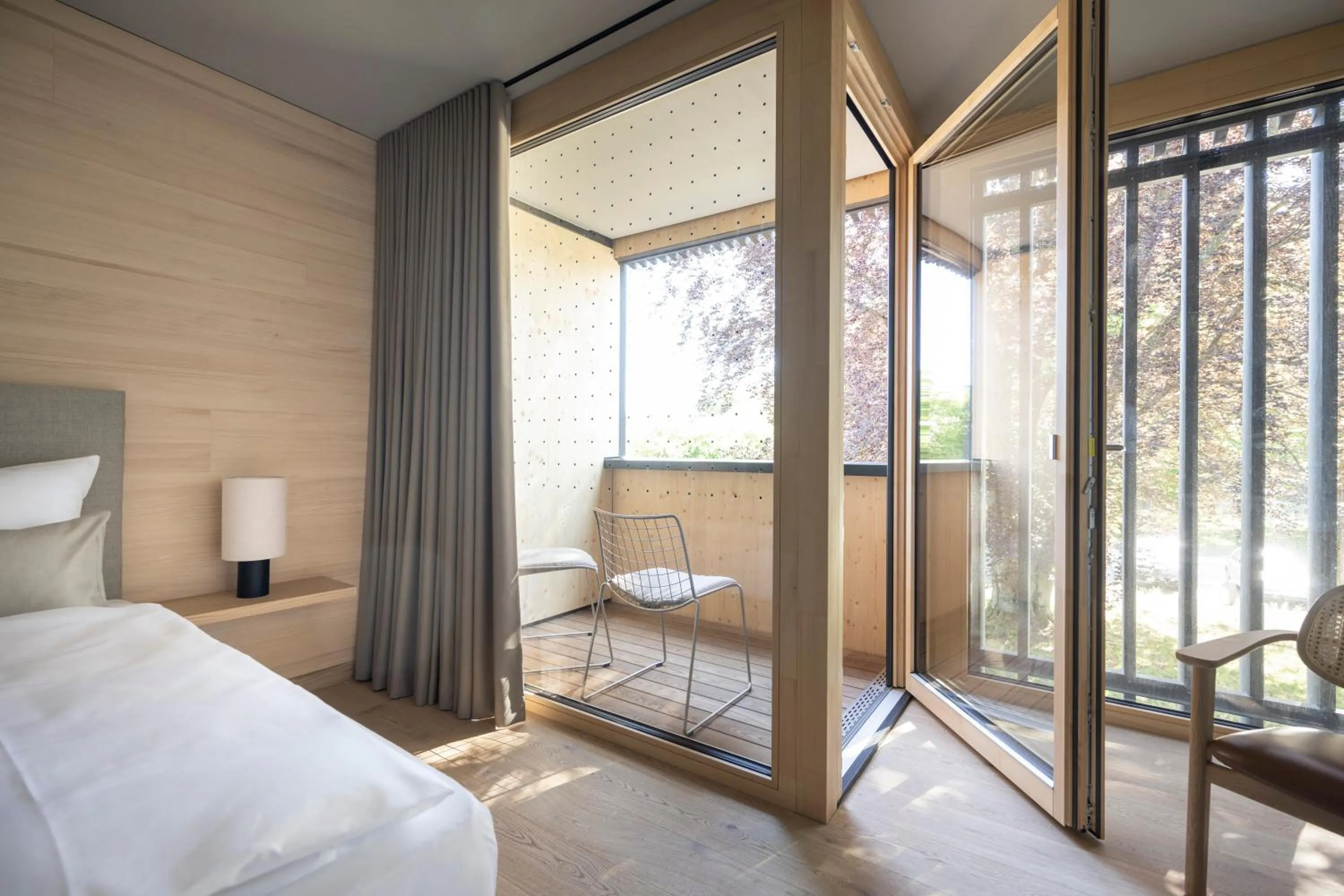 Bed in Seegut Zeppelin - a member of Design Hotels