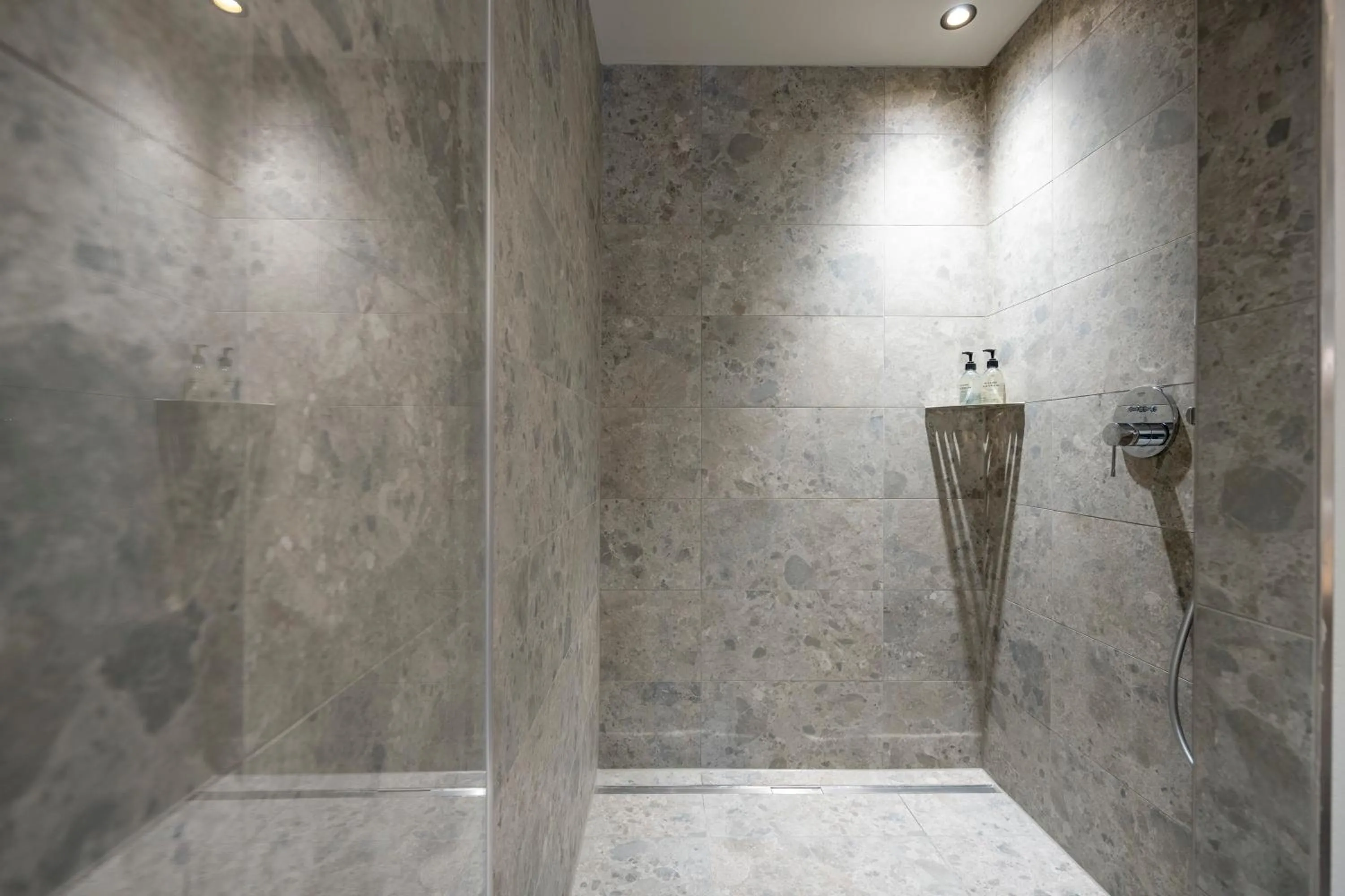 Shower in Seegut Zeppelin - a member of Design Hotels