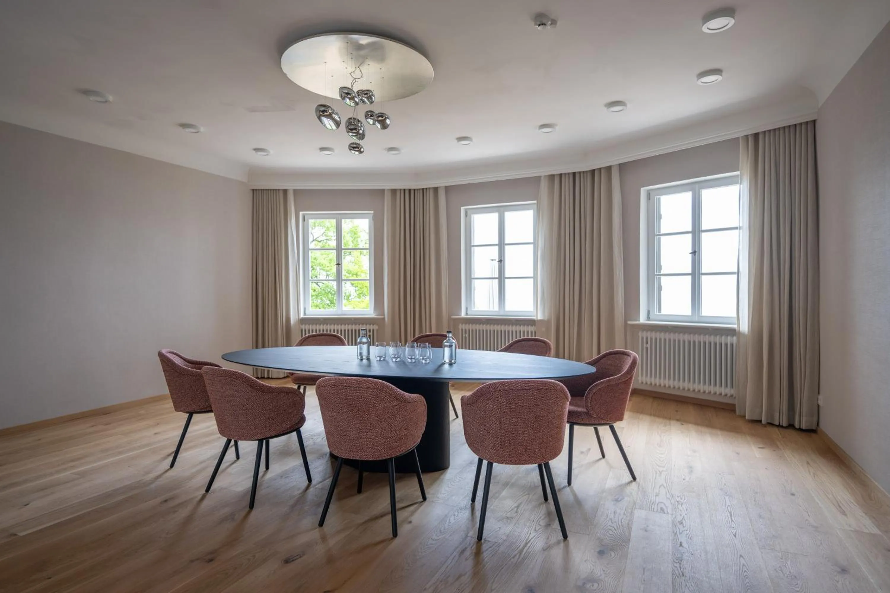 Seating area in Seegut Zeppelin - a member of Design Hotels