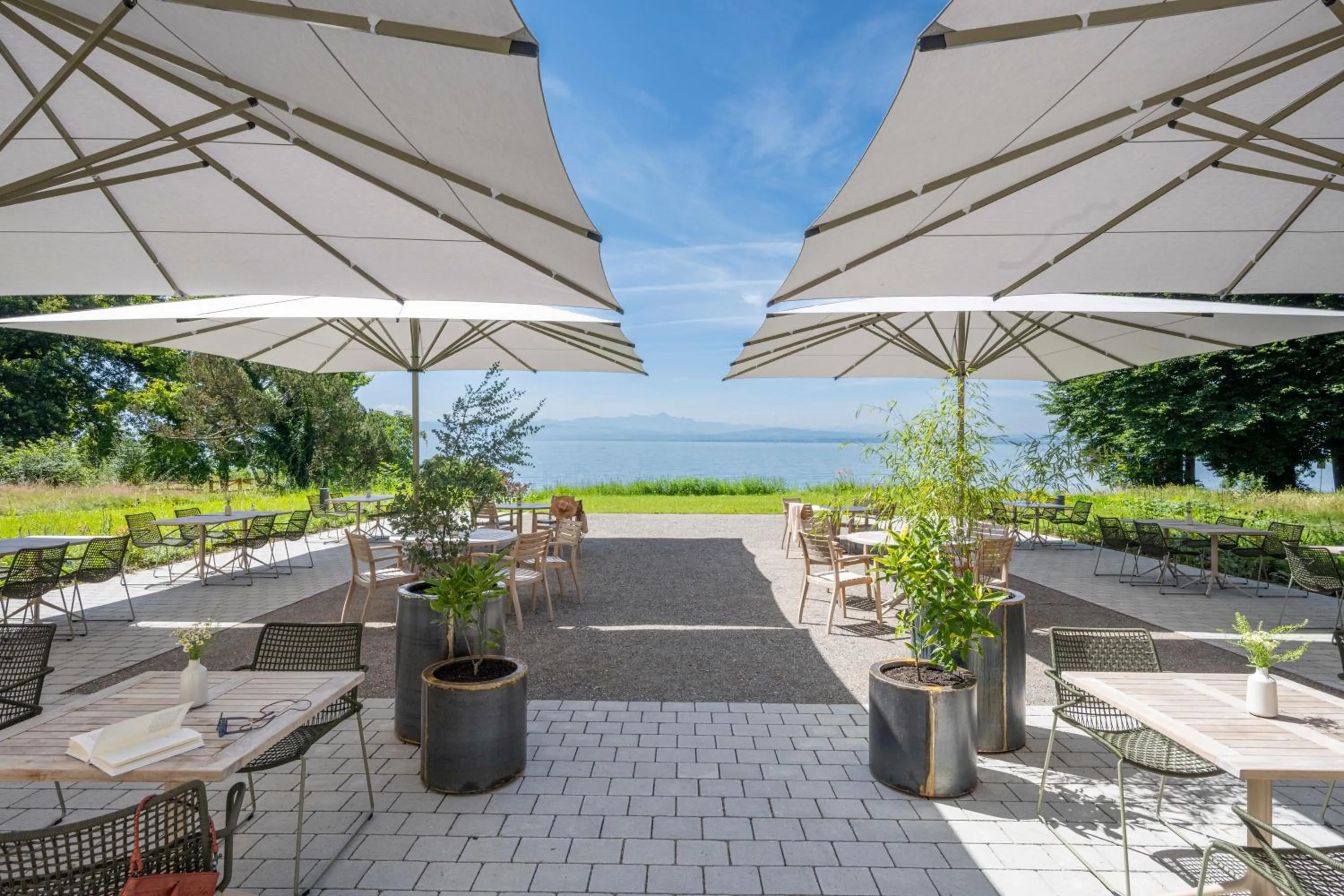 Patio in Seegut Zeppelin - a member of Design Hotels