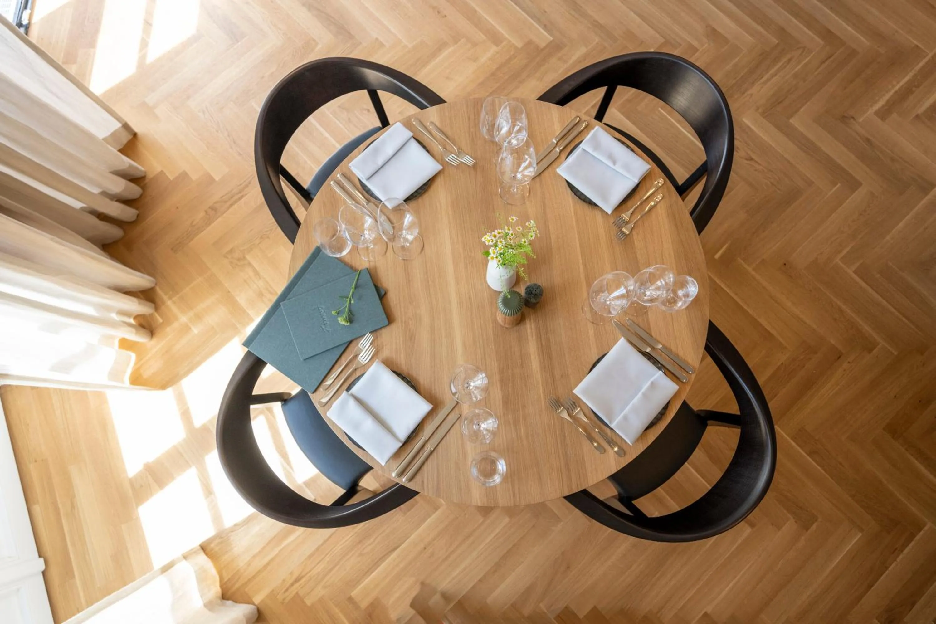 Dining area in Seegut Zeppelin - a member of Design Hotels