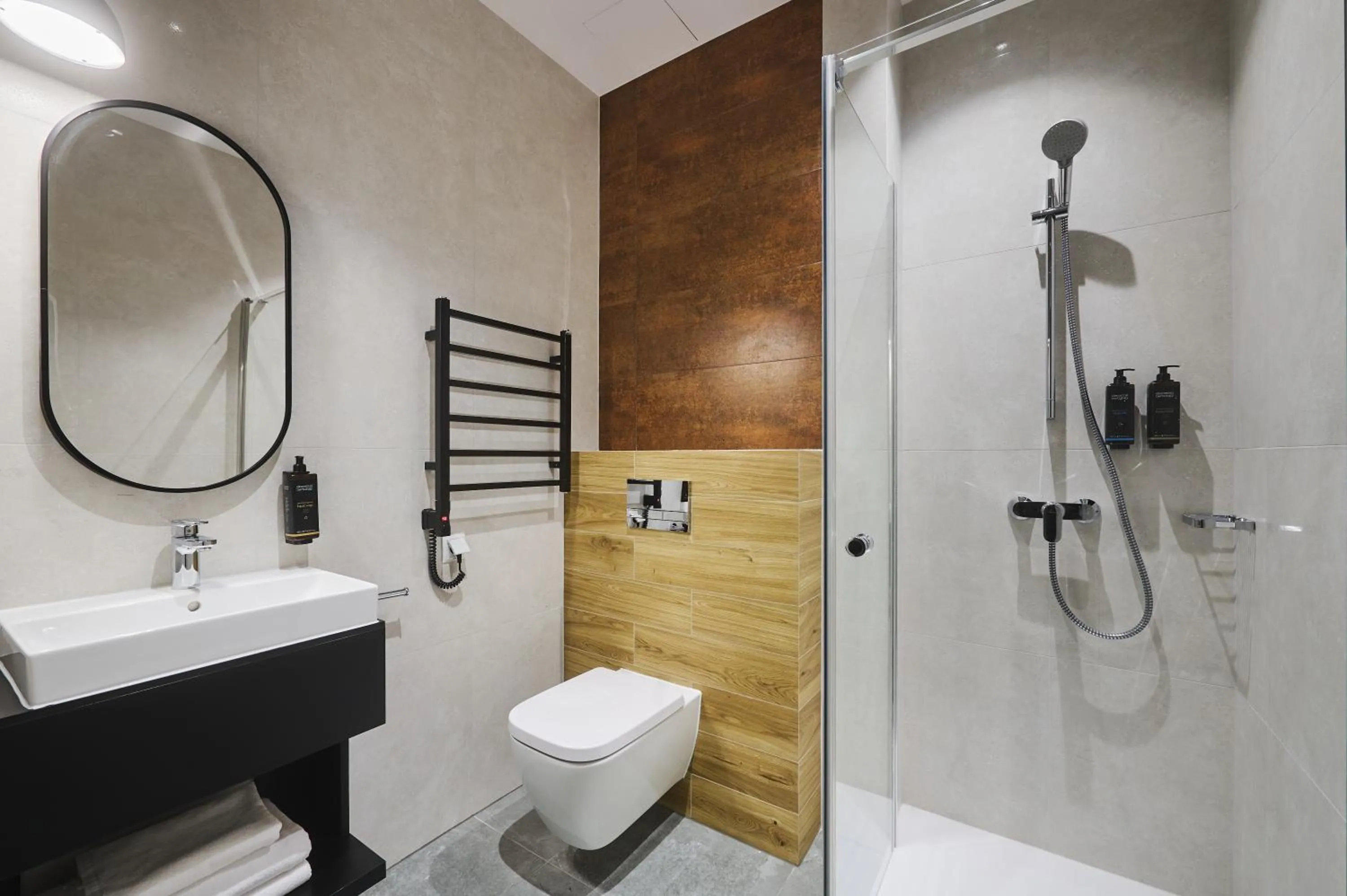 Shower in Hotel Halo Szczecin