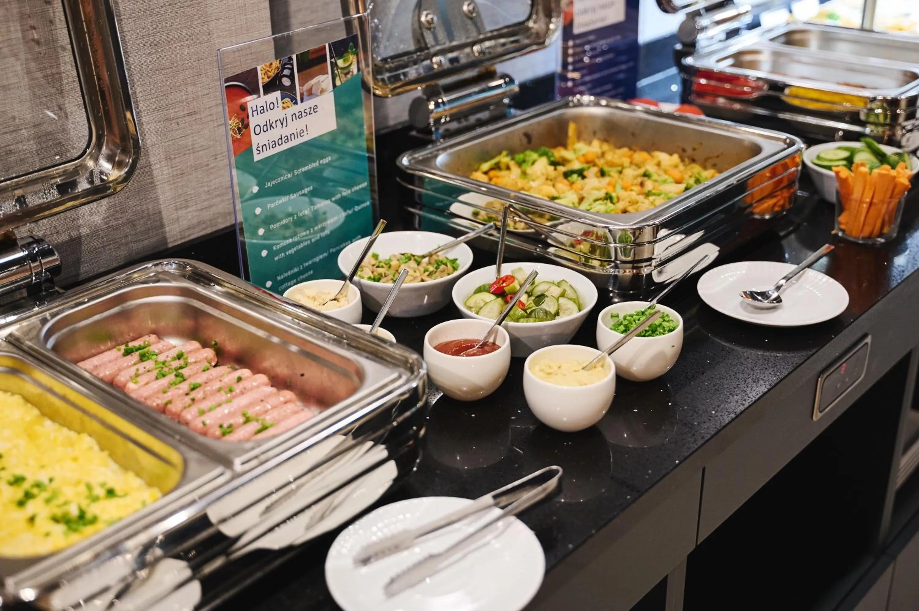 Breakfast in Hotel Halo Szczecin