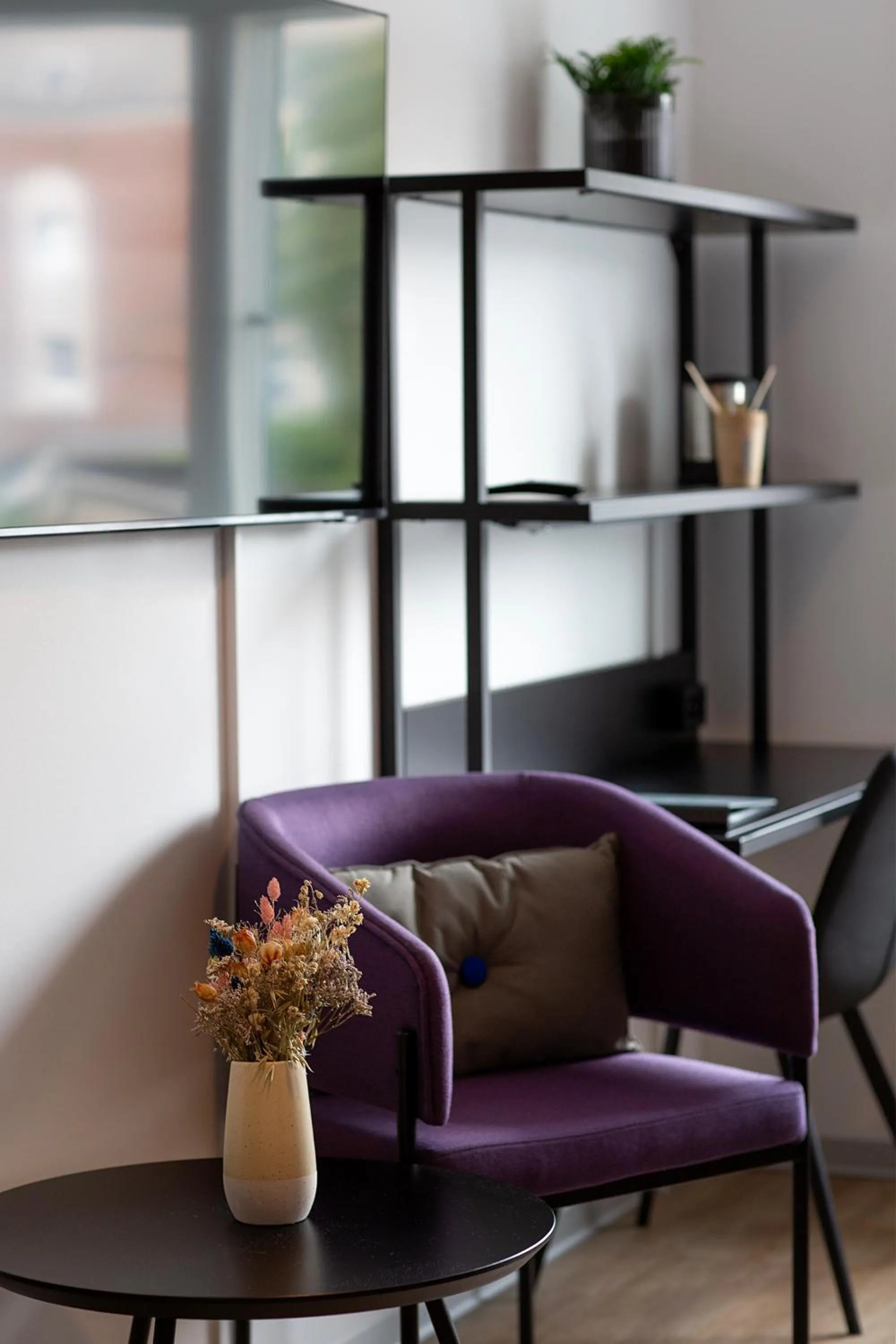 Seating area in Cabinn Plus Esbjerg