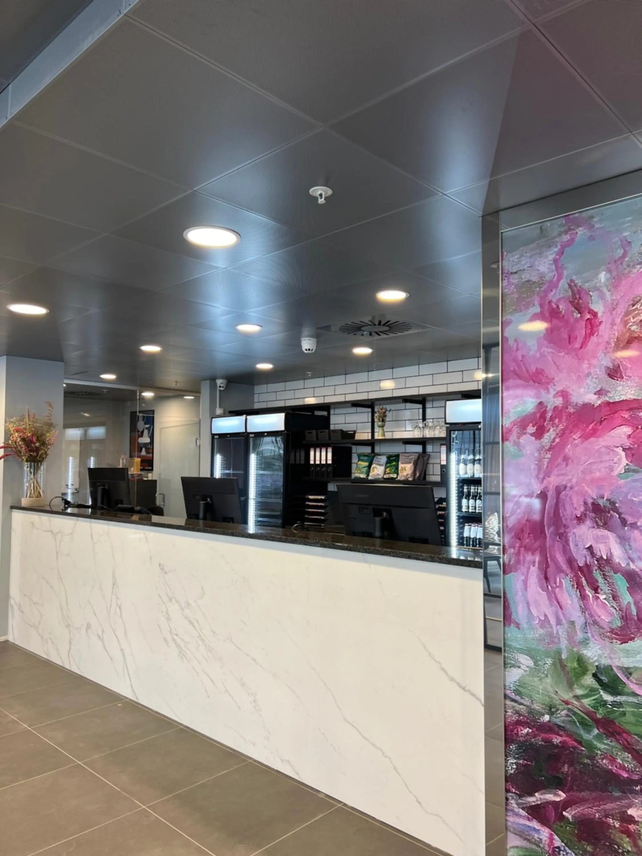 Lobby or reception in Cabinn Plus Esbjerg