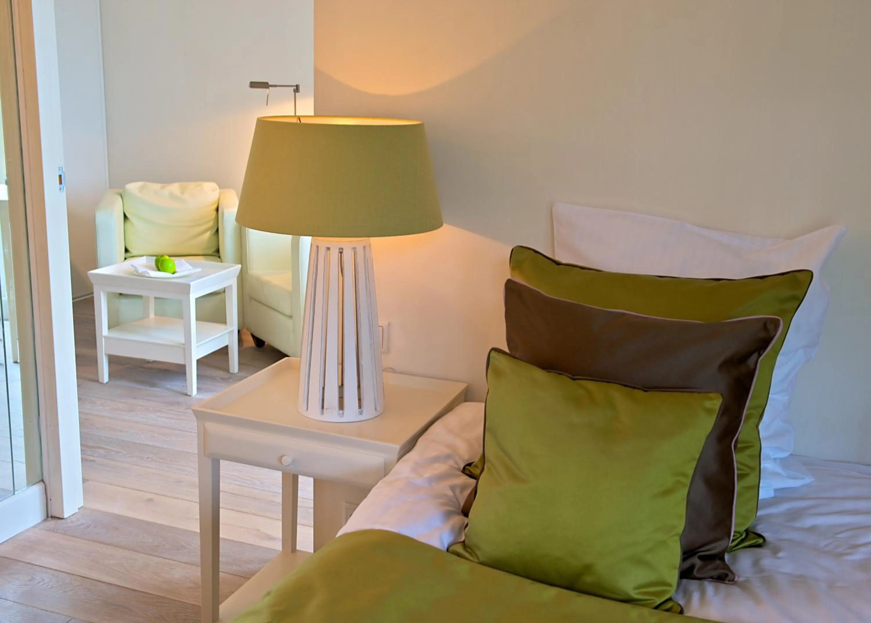 Bed in Restaurant Hotel Merlet