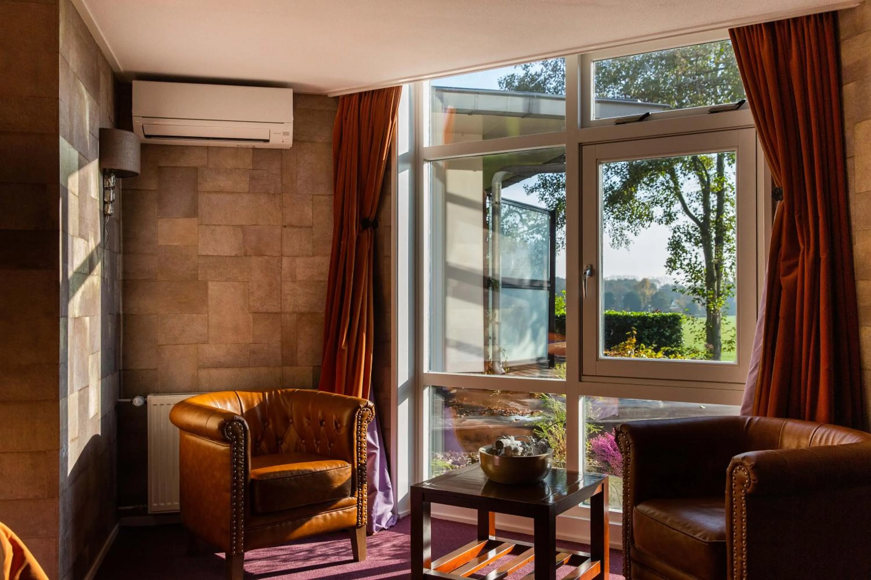 Living room in Restaurant Hotel Merlet