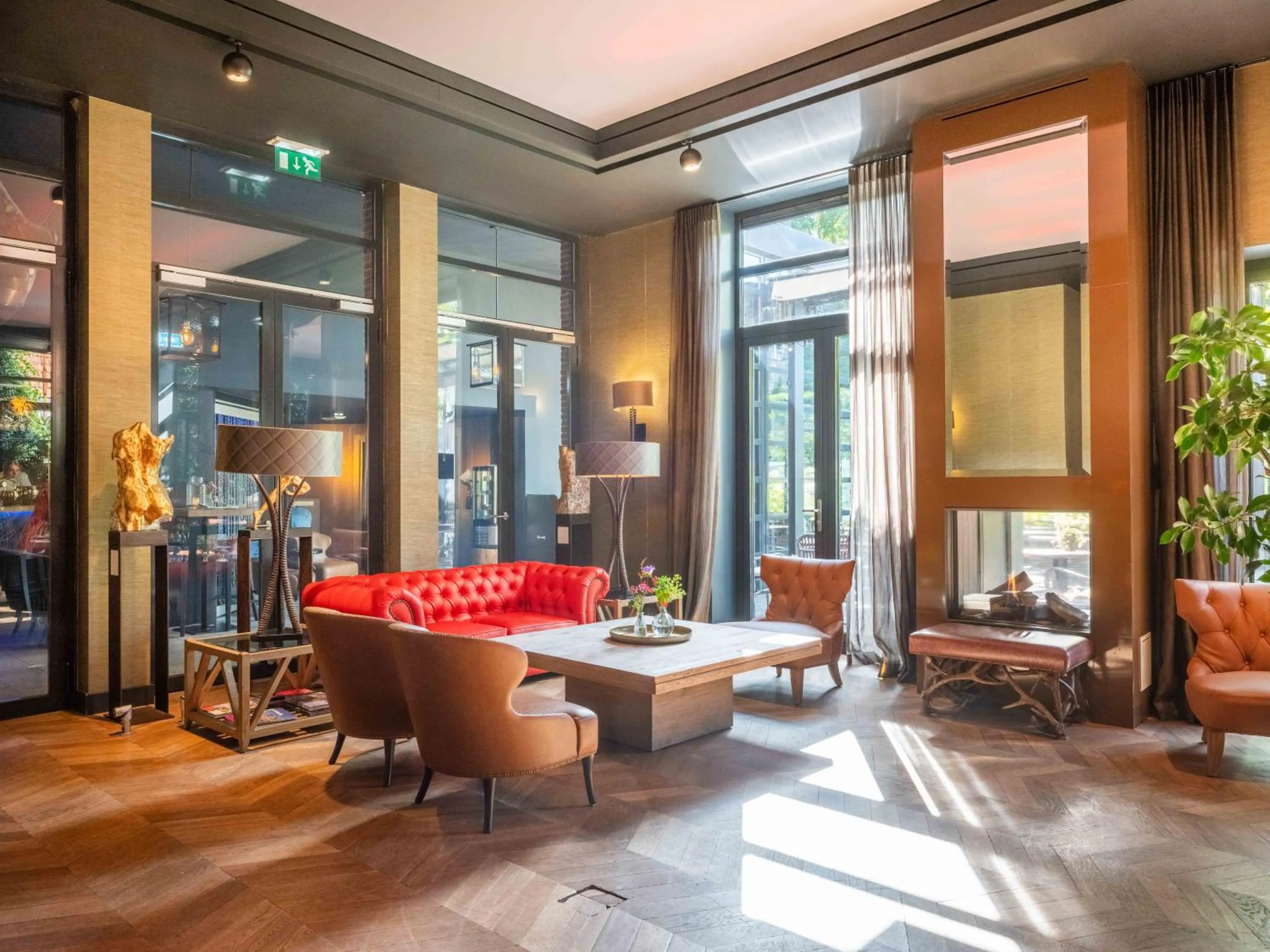 Lounge or bar in Restaurant Hotel Merlet