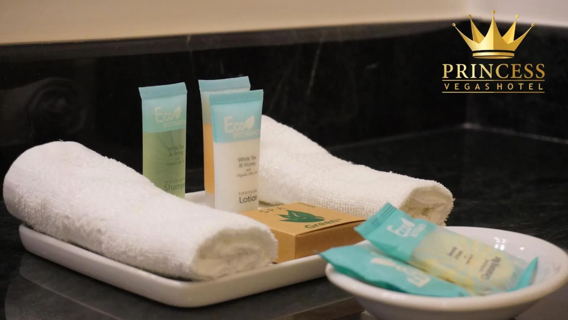 towels in Princess Vegas Hotel & Casino