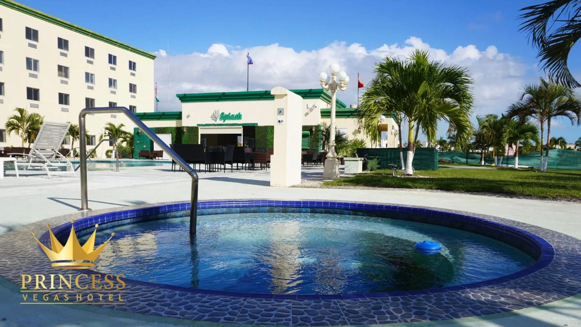 Pool view in Princess Vegas Hotel & Casino