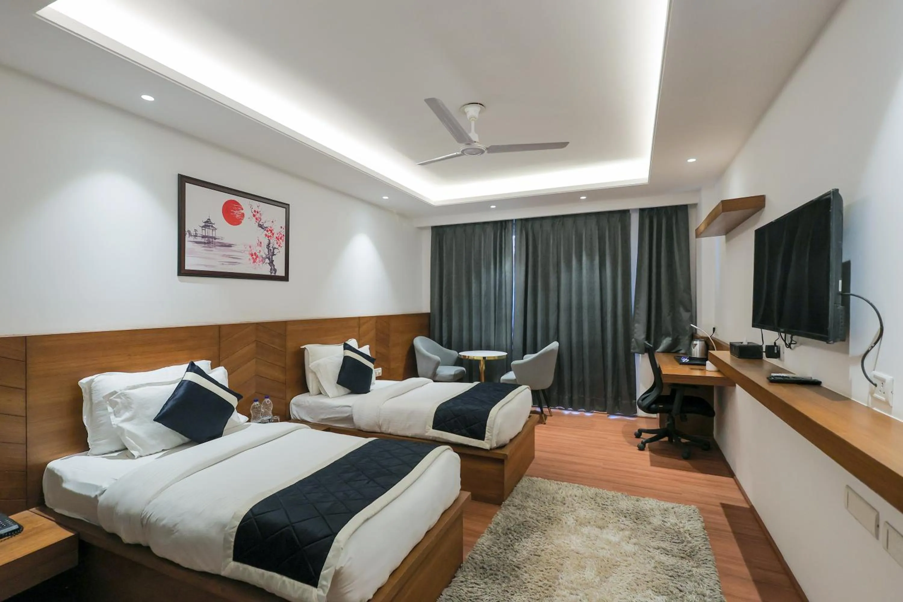 Bed in Nikko Premier - Near Medanta Hospital