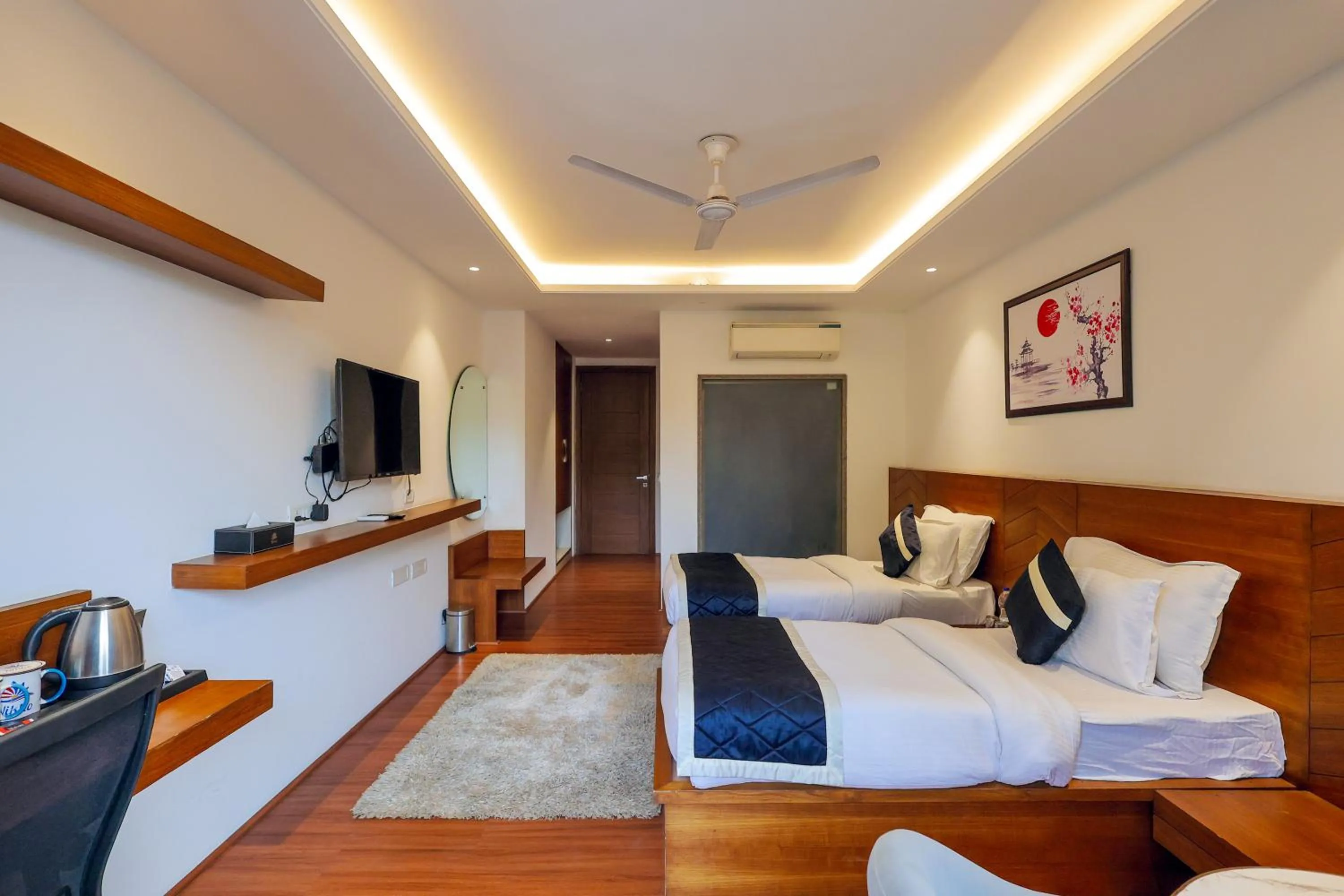 Bed in Nikko Premier - Near Medanta Hospital