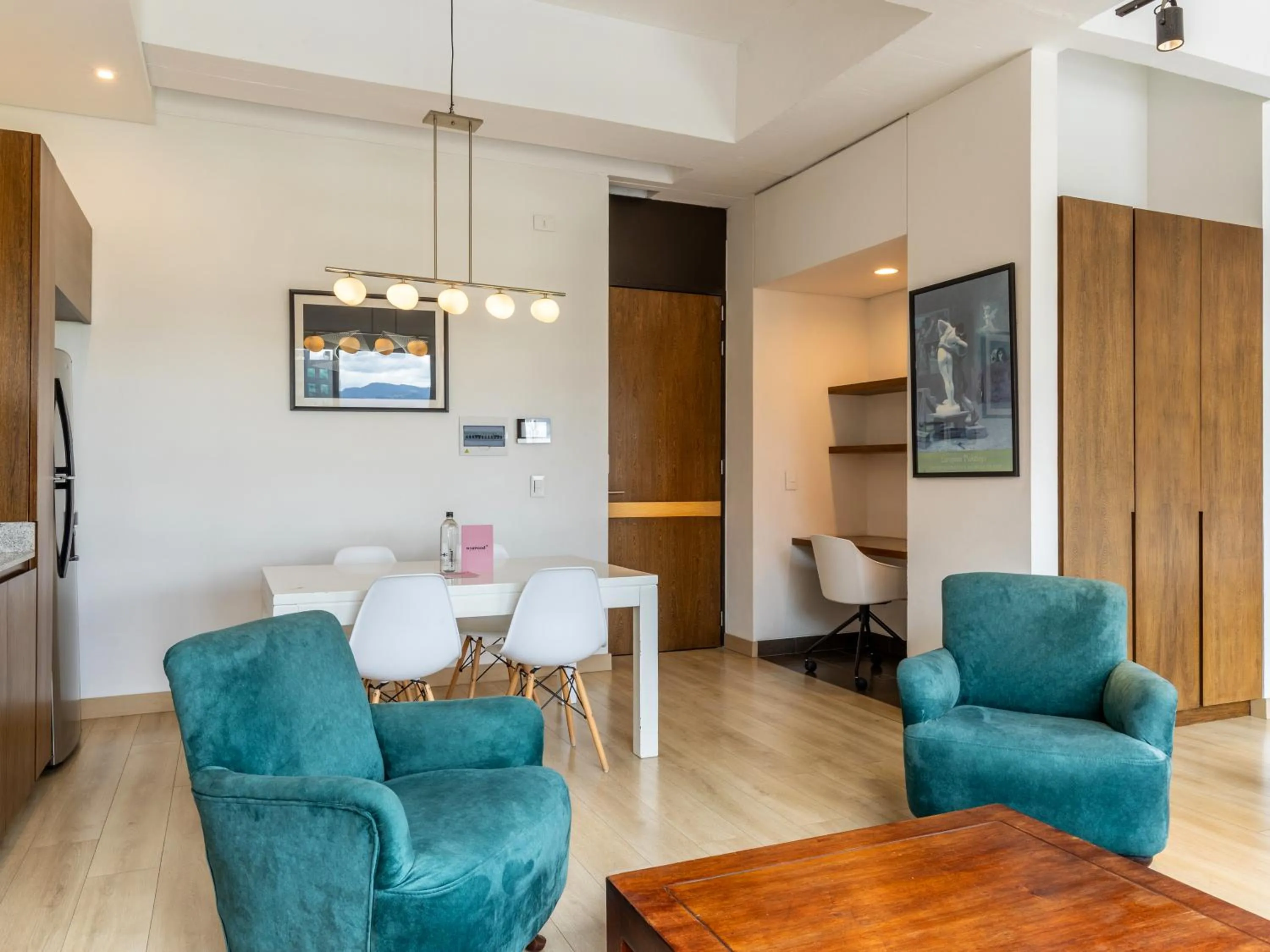Dining area in Canvas By Wynwood House