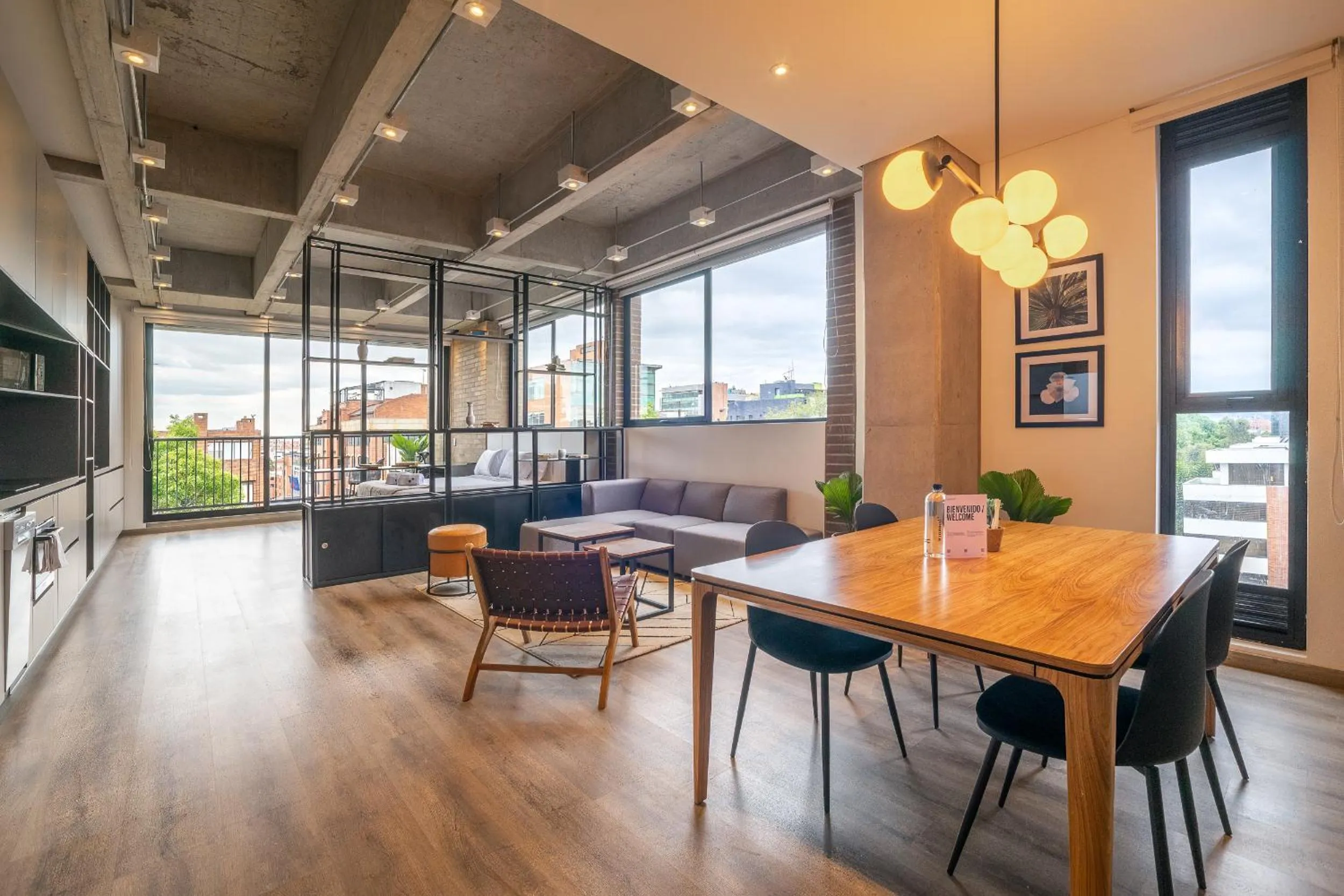 Dining area in Canvas By Wynwood House