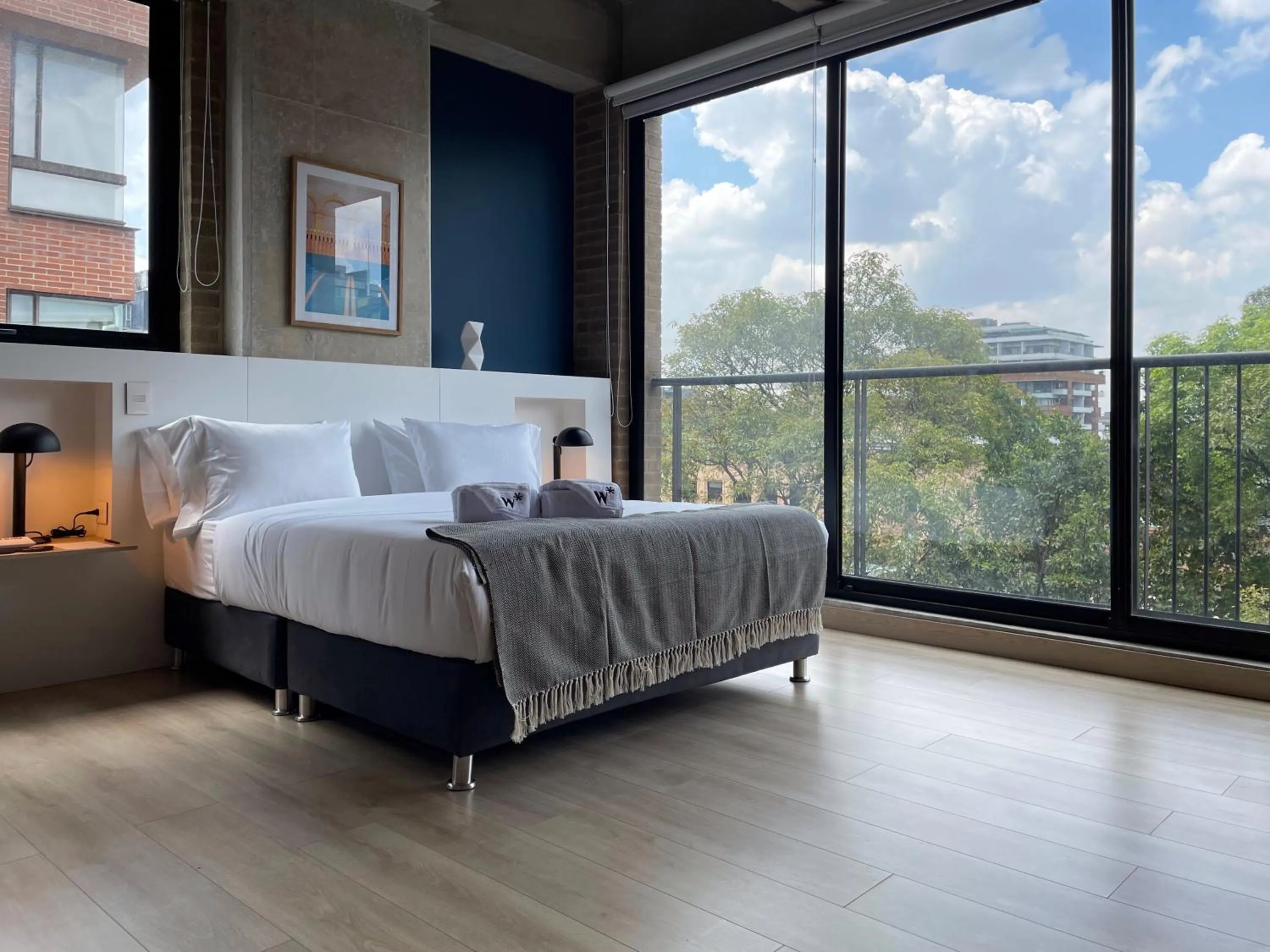 Bed in Canvas By Wynwood House