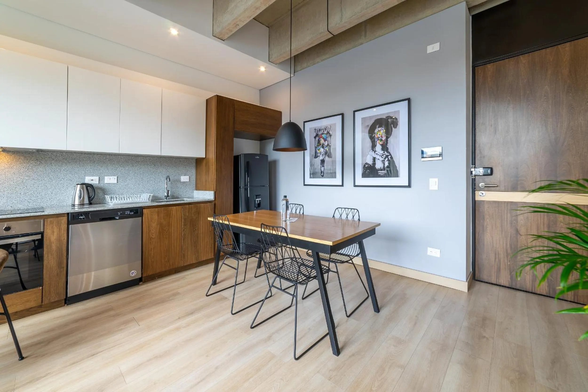 Dining area in Canvas By Wynwood House