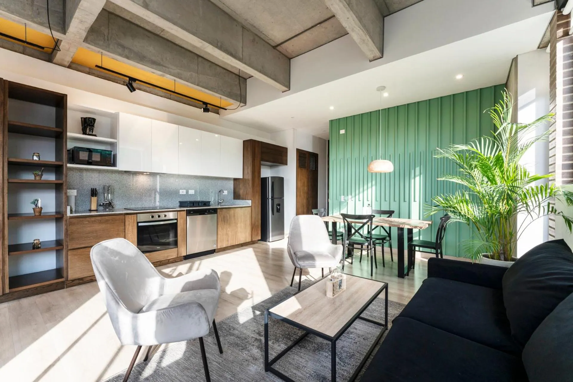 Dining area in Canvas By Wynwood House