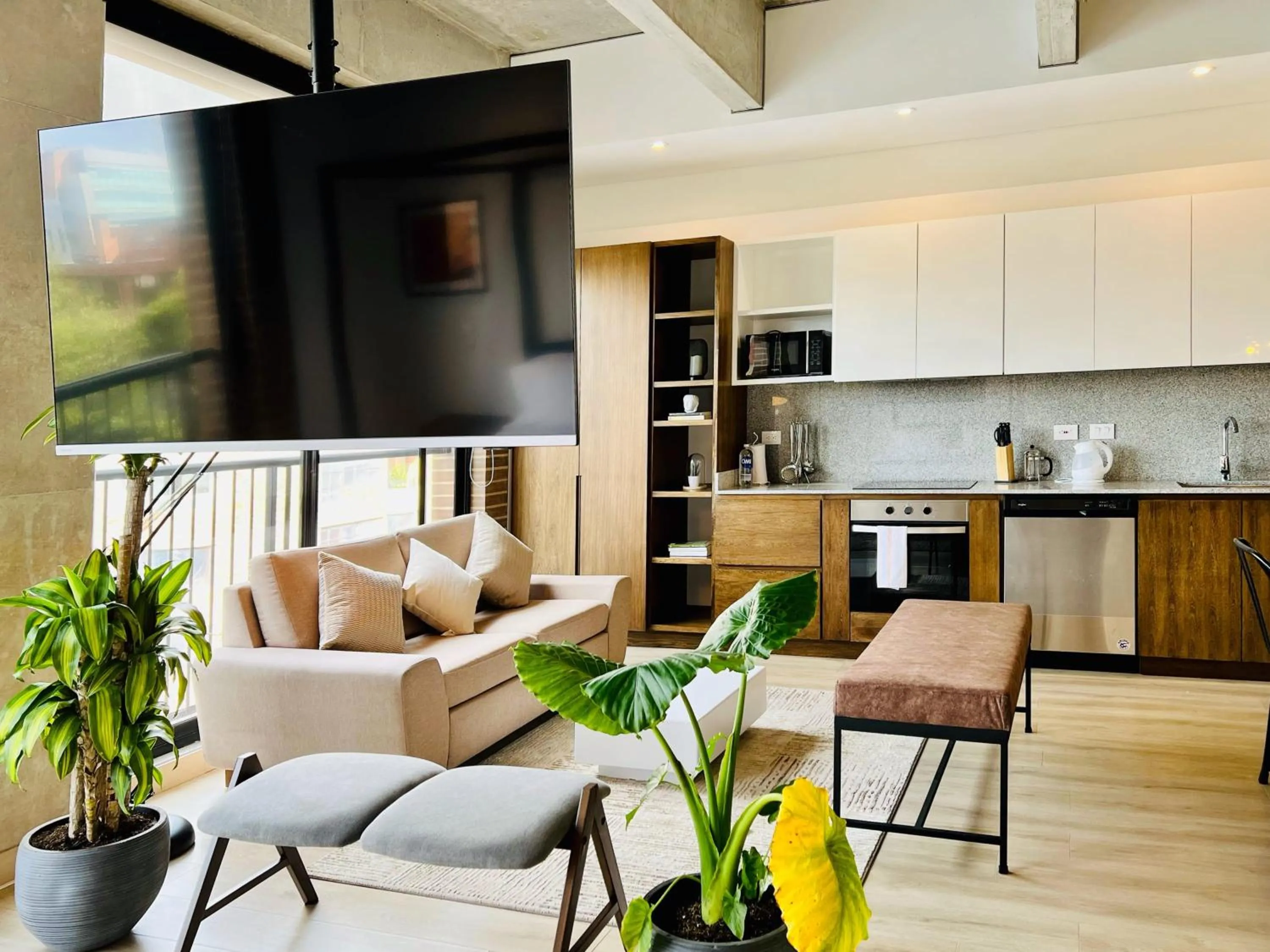 Seating area in Canvas By Wynwood House